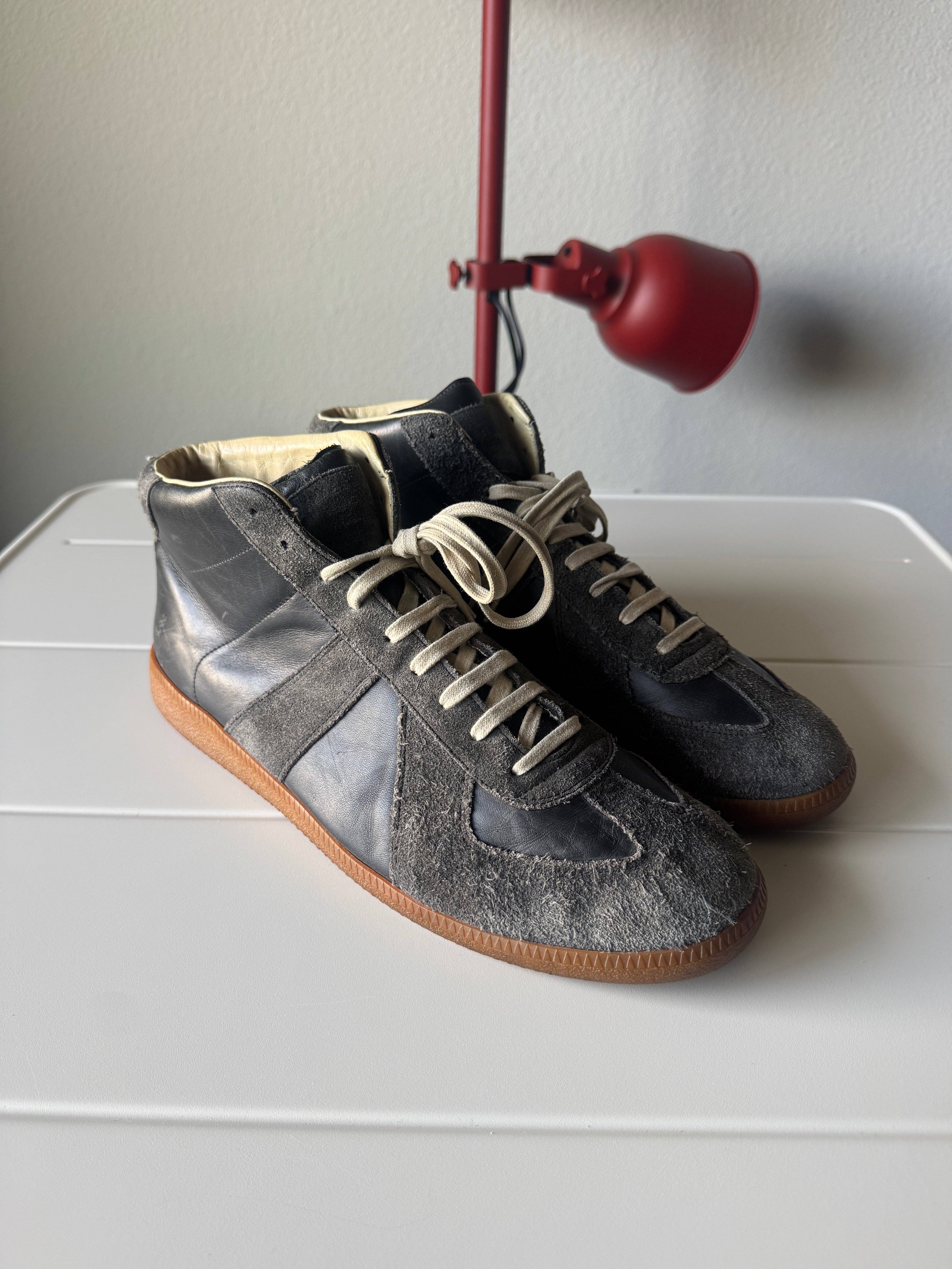Maison Margiela Black Gum High Gats 46/13