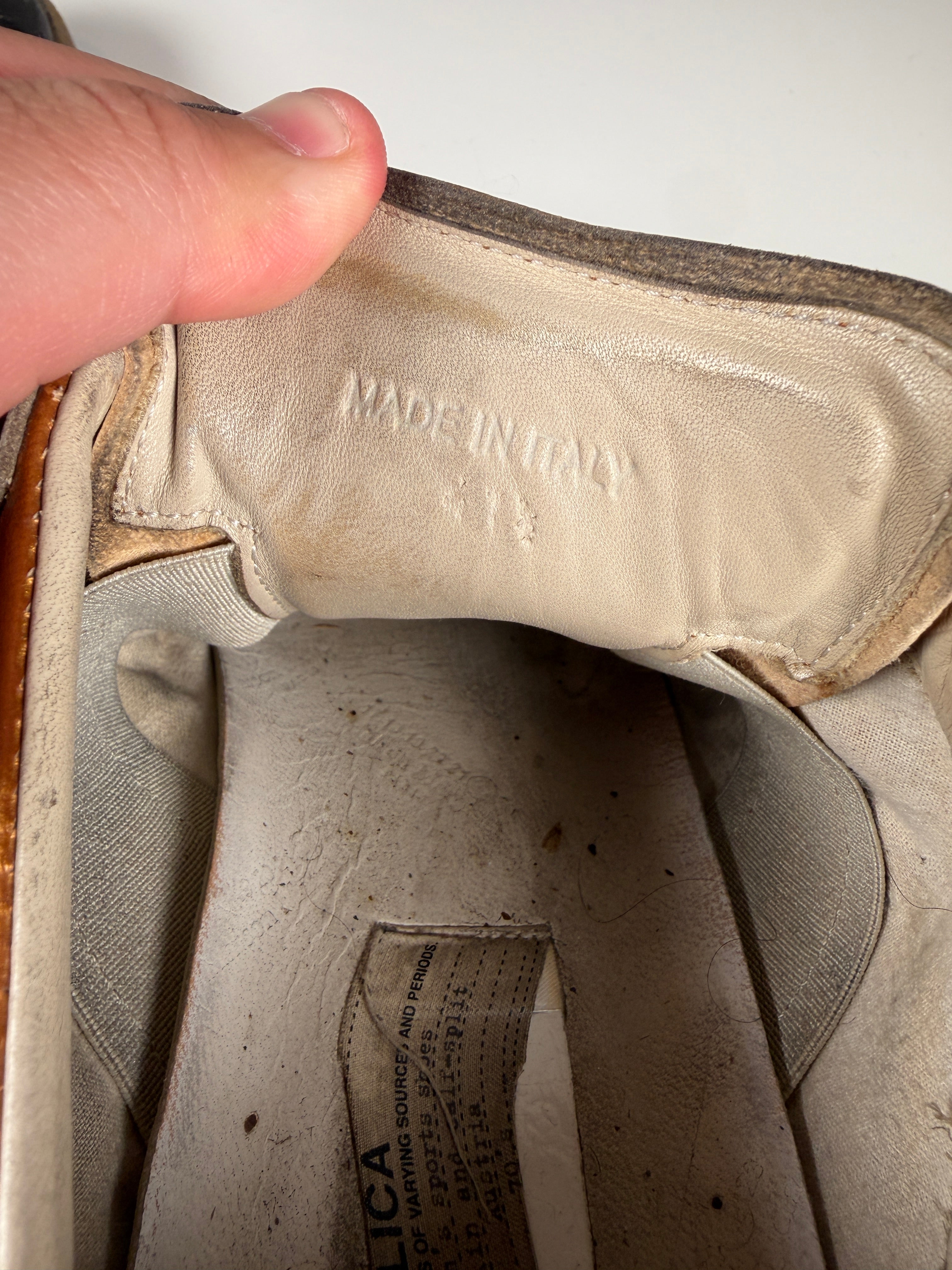 Maison Margiela Bronze Gats 41.5/8.5