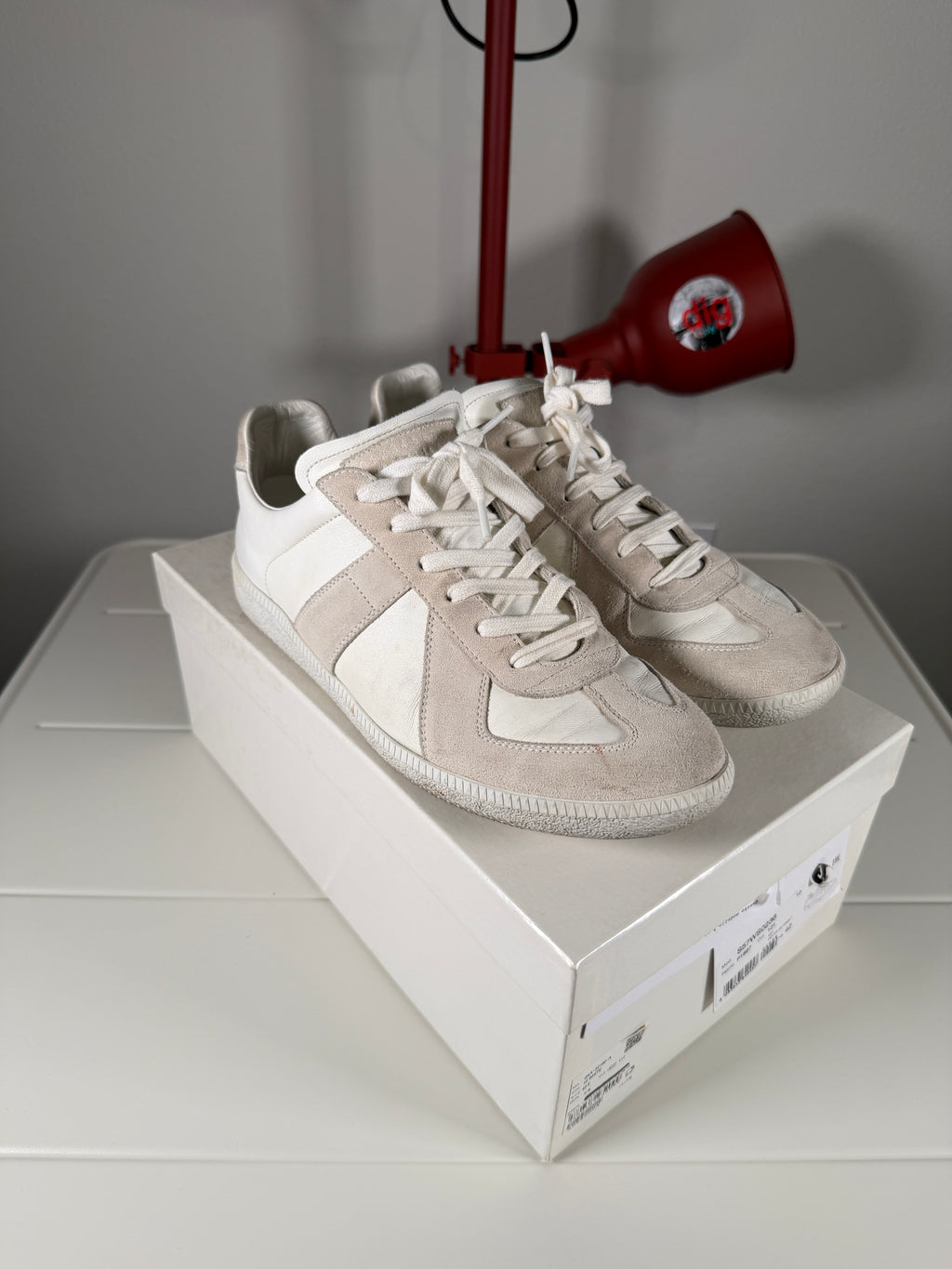 Maison Margiela Triple White Gats 42/9