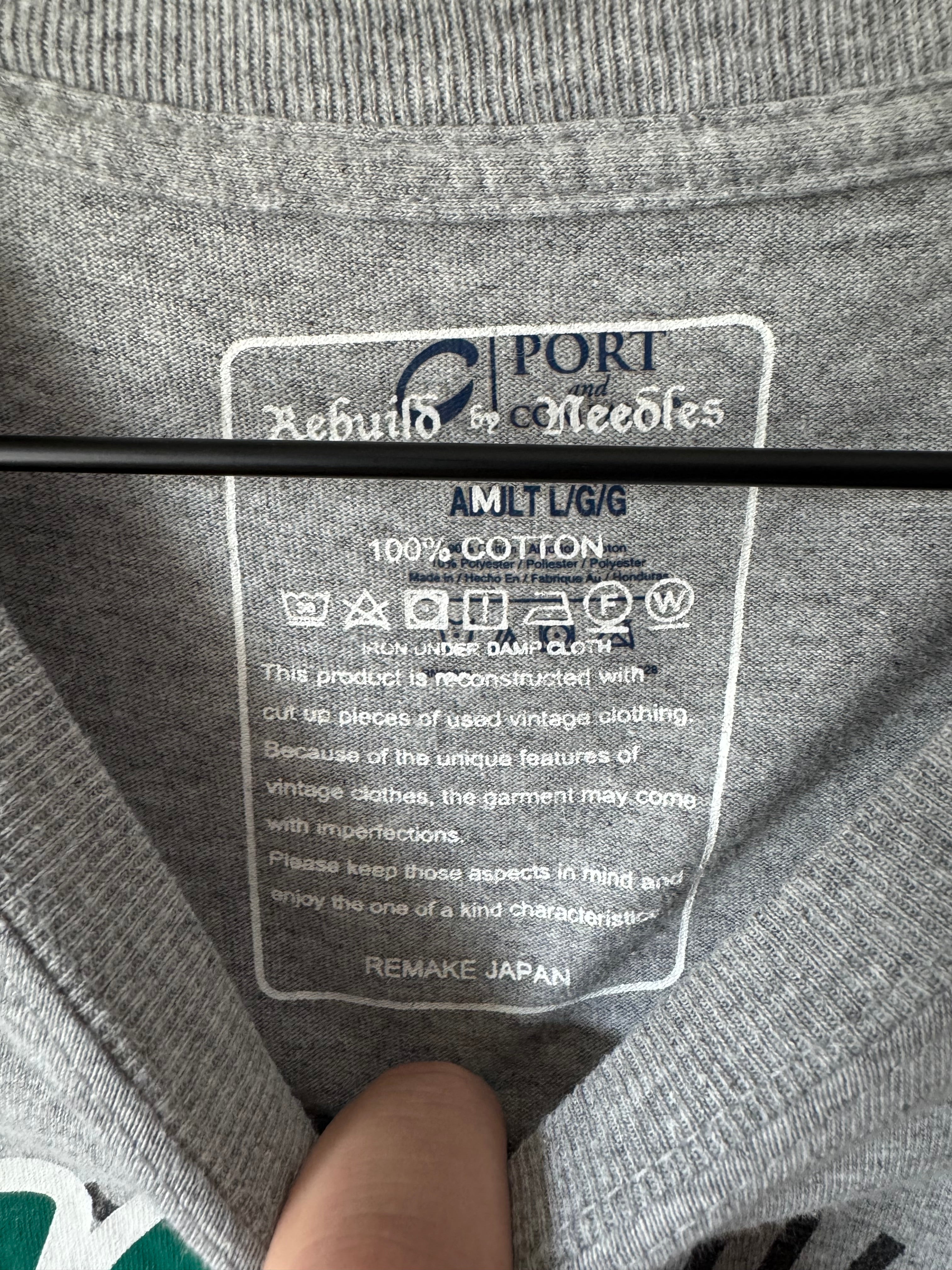 Needles x Union Rebuild Tee M