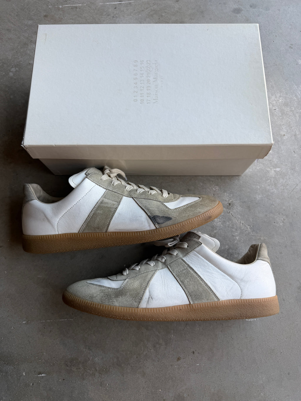 Maison Margiela White Gum Gats 46/13