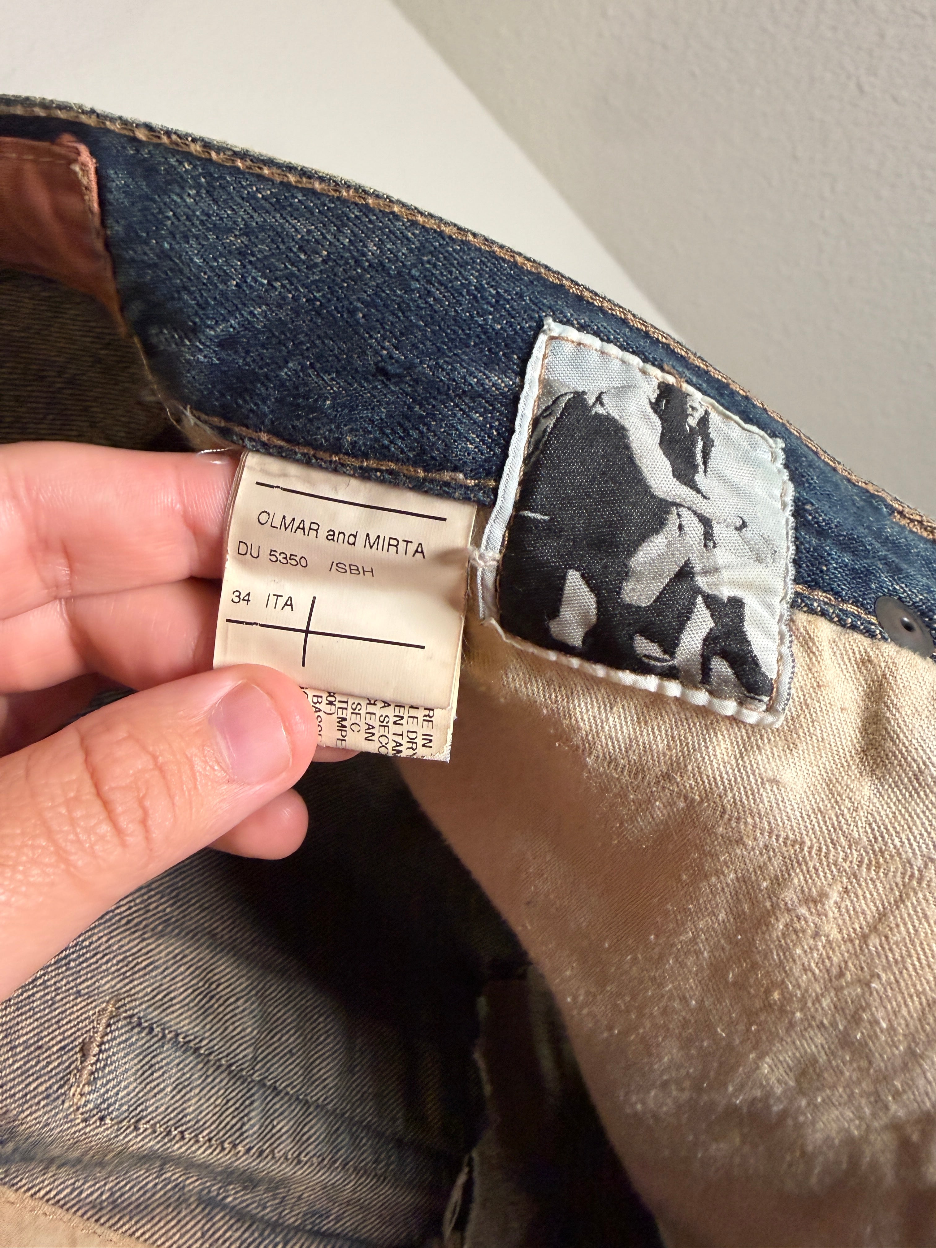 Rick Owens FW07 Biker Denim 34/35