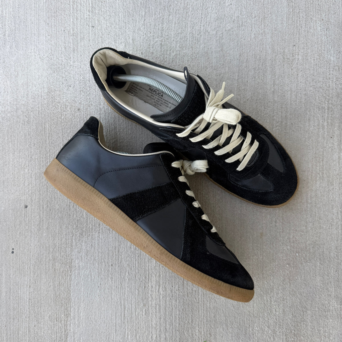 Maison Margiela Black Gum Gats 46/13
