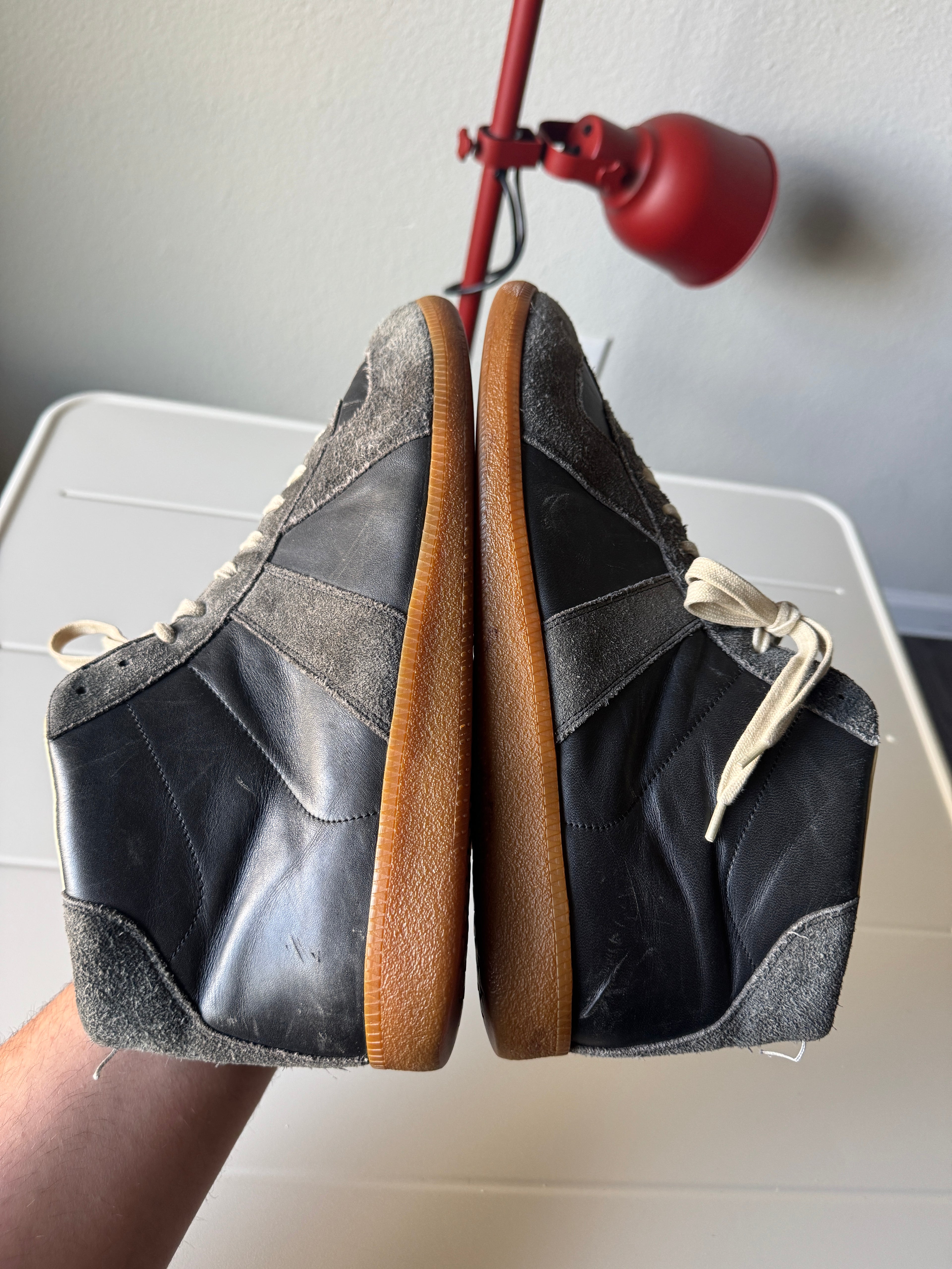 Maison Margiela Black Gum High Gats 46/13