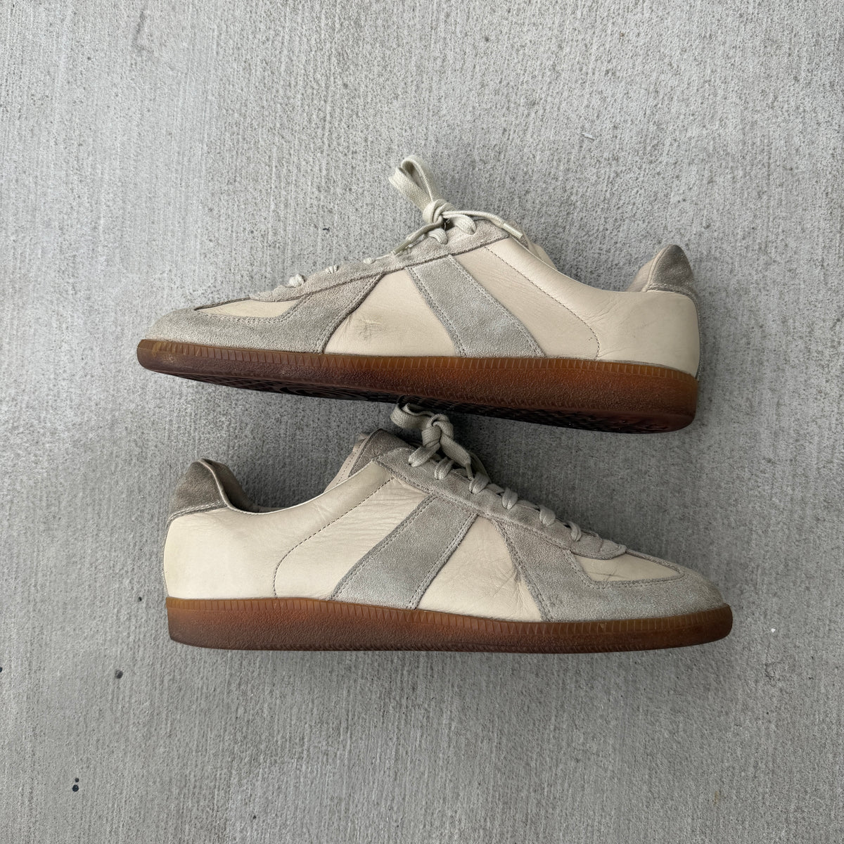 Maison Margiela Beige Gum Gats 42/9