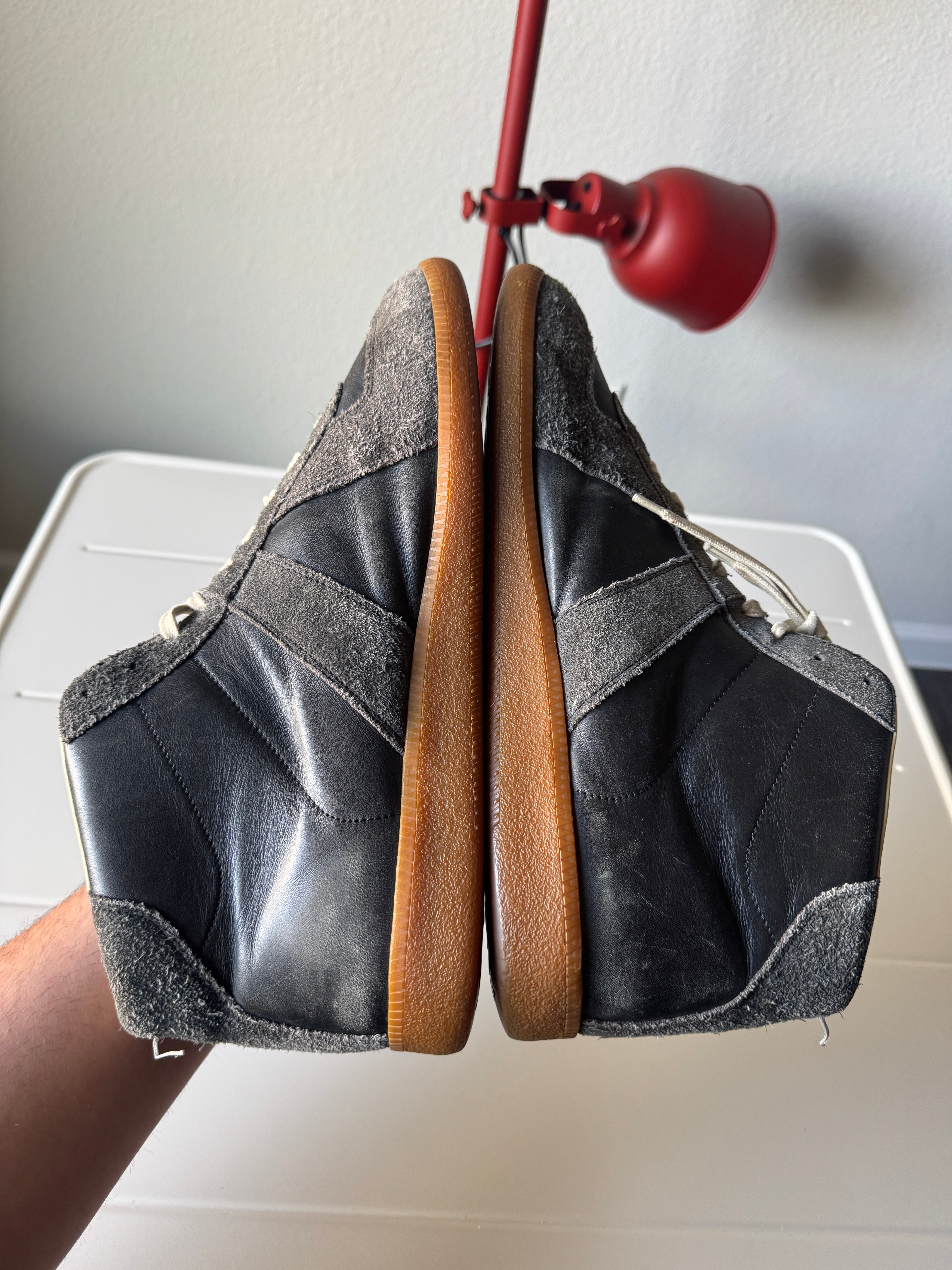 Maison Margiela Black Gum High Gats 46/13