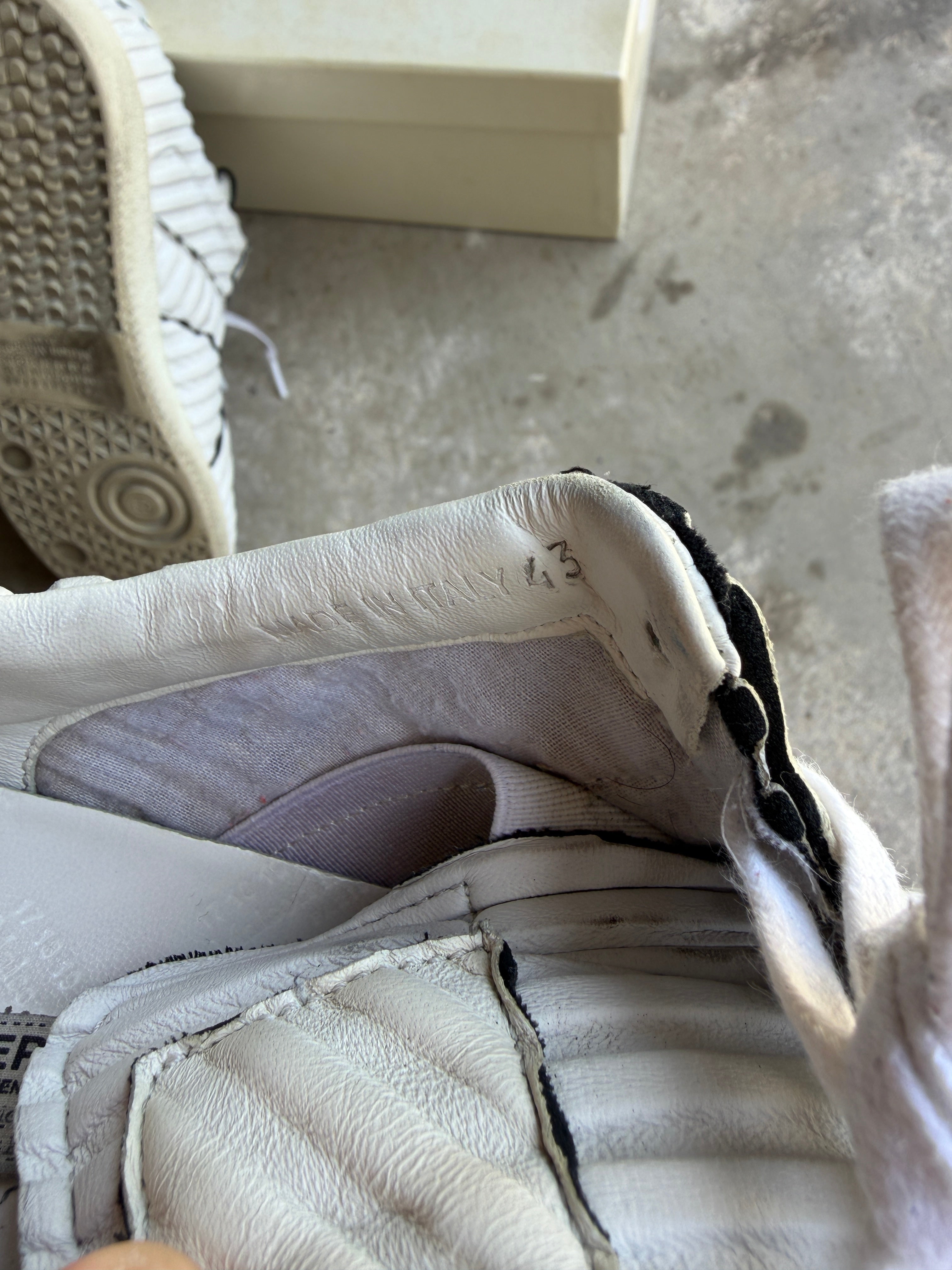 Maison Margiela White 3D Gats 43/10