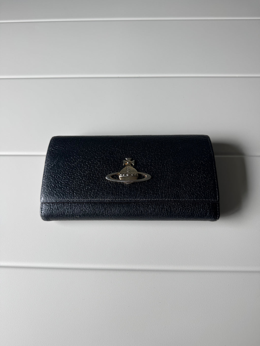 Vivienne Westwood Women’s Long Leather Black Wallet