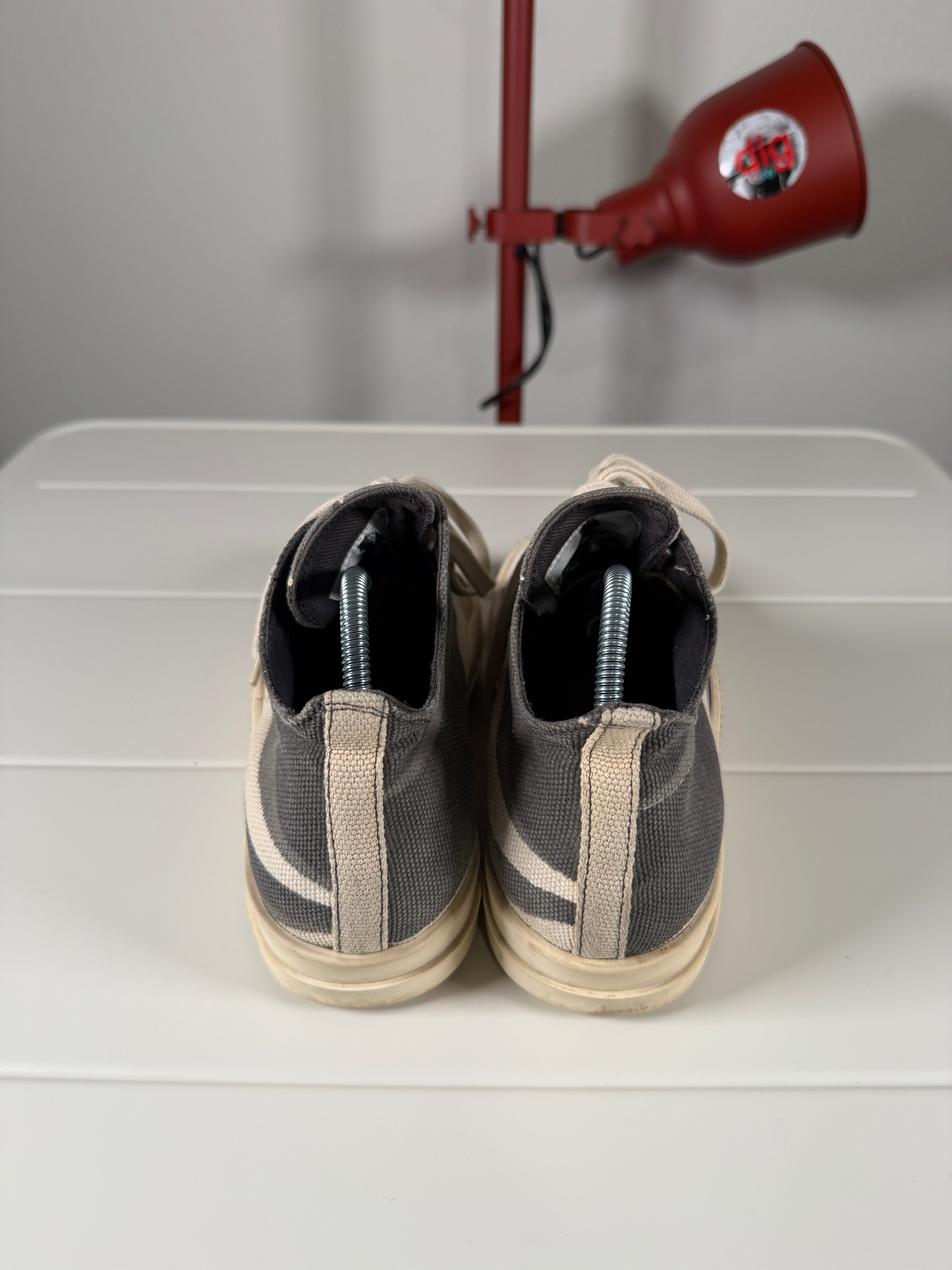 Rick Owens SS14 Drkshdw Abstract Geo Camo Ramone Low 41/8