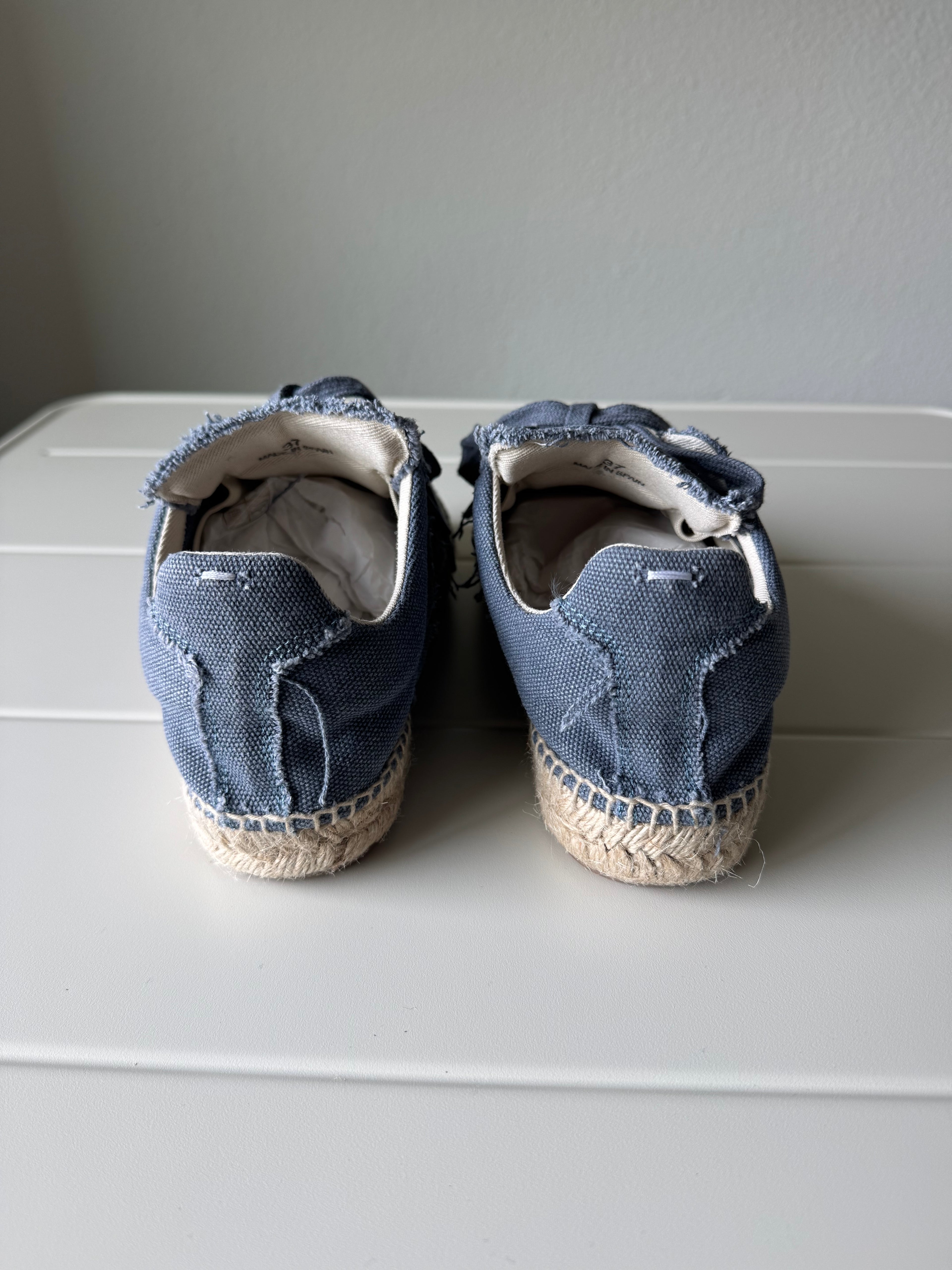Maison Matgiela Women’s Espadrille Gats Blue Sneakers 37