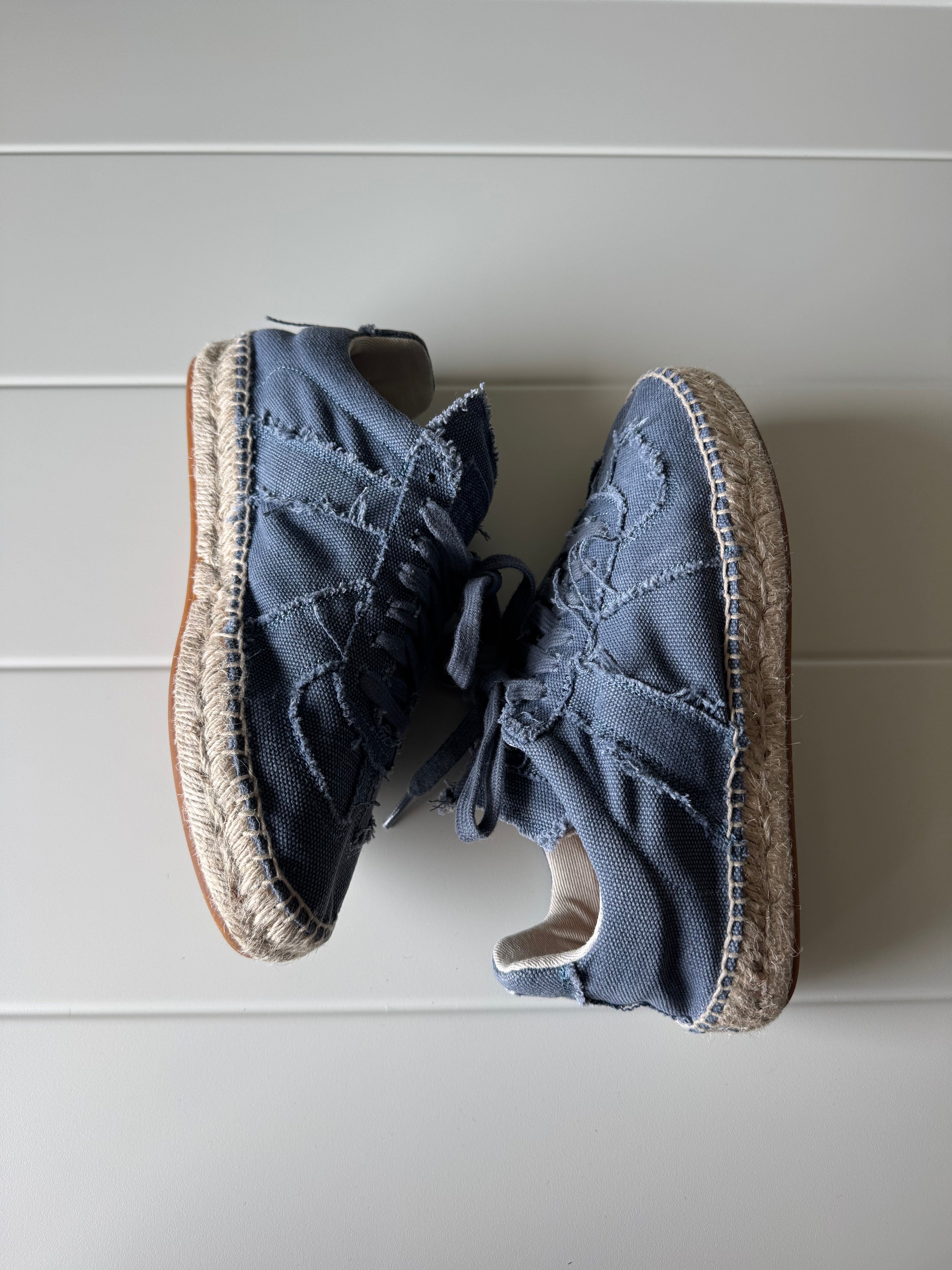 Maison Matgiela Women’s Espadrille Gats Blue Sneakers 37