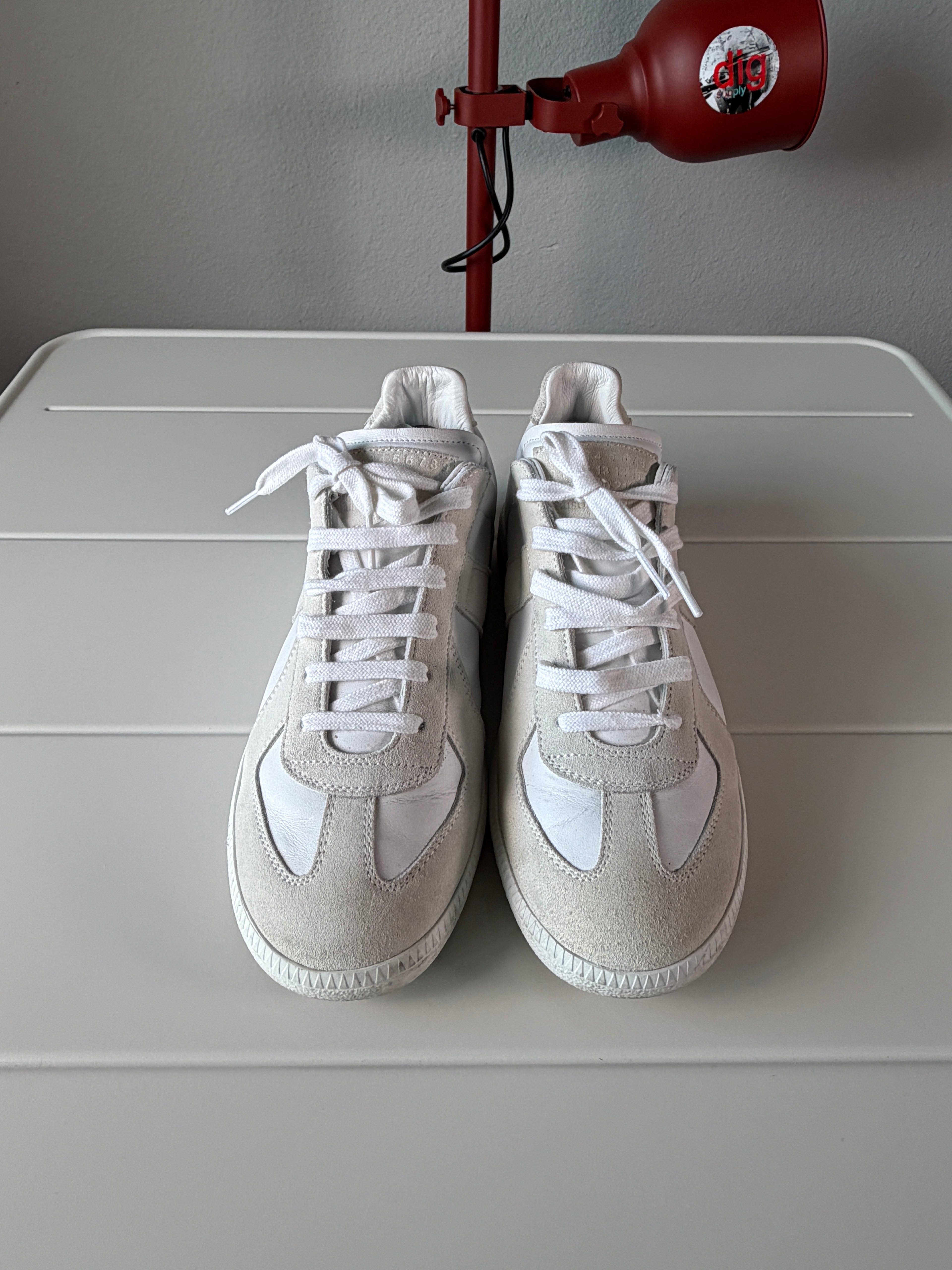 Maison Margiela Triple White Gats 41/8