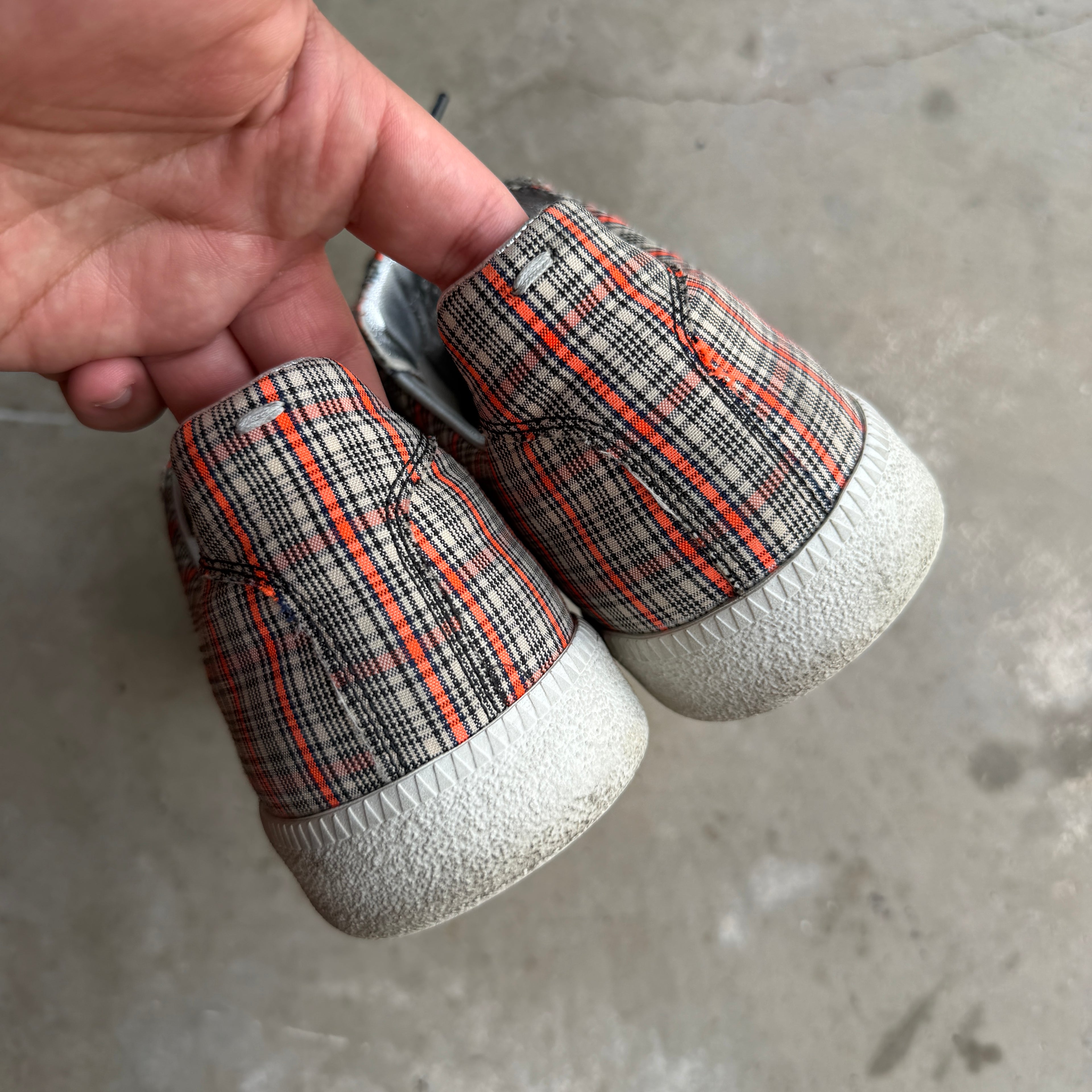 Maison Margiela Red Plaid Gats 44/11