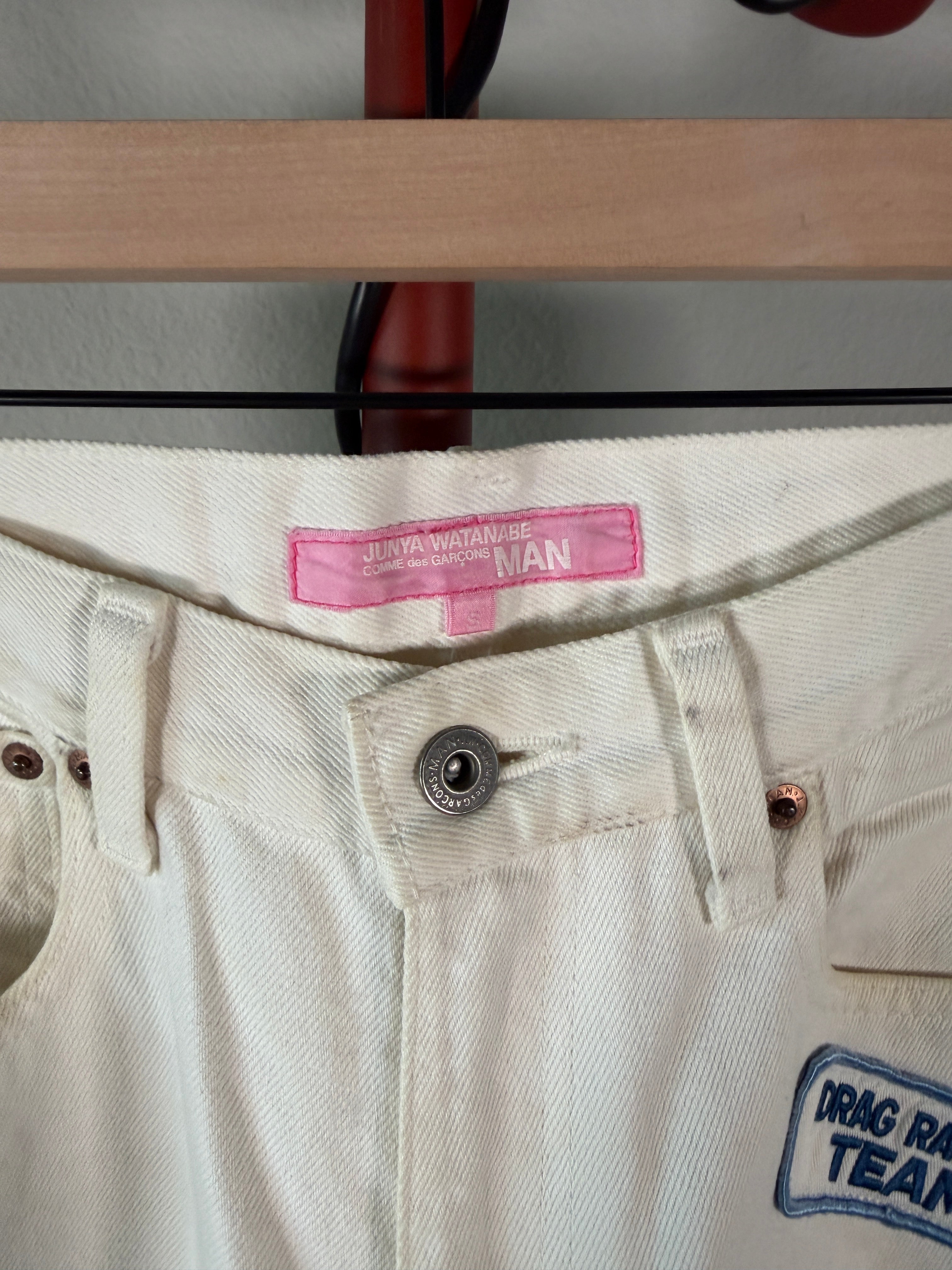 Junya Watanabe 02 Triumph Motorsport Patchwork Denim 31