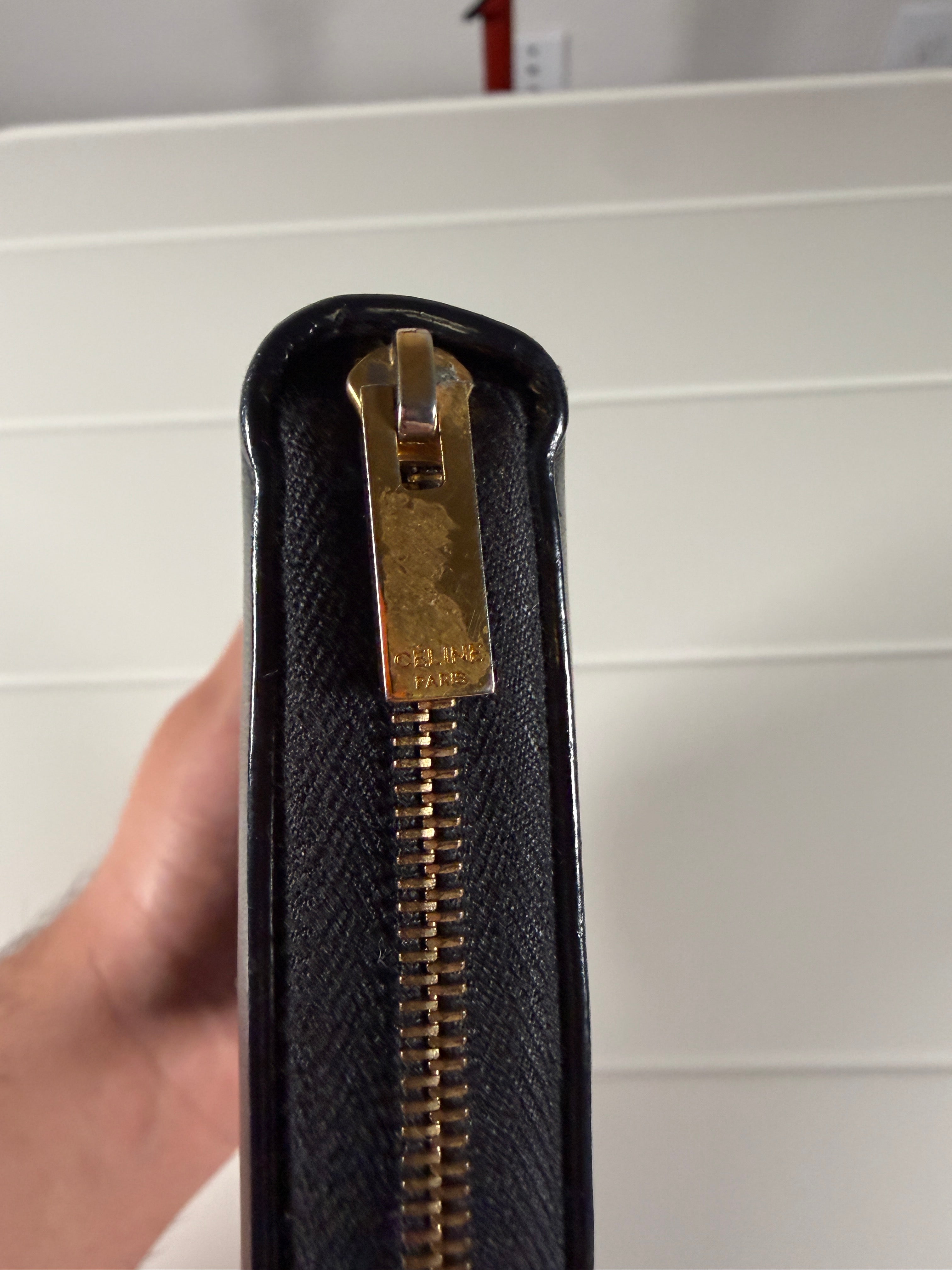 Celine Alphabet Scatter Leather Wallet
