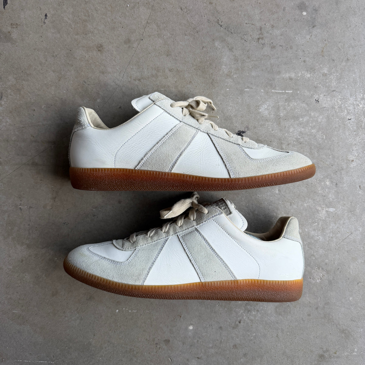 Maison Margiela White Gum Gats 43/10