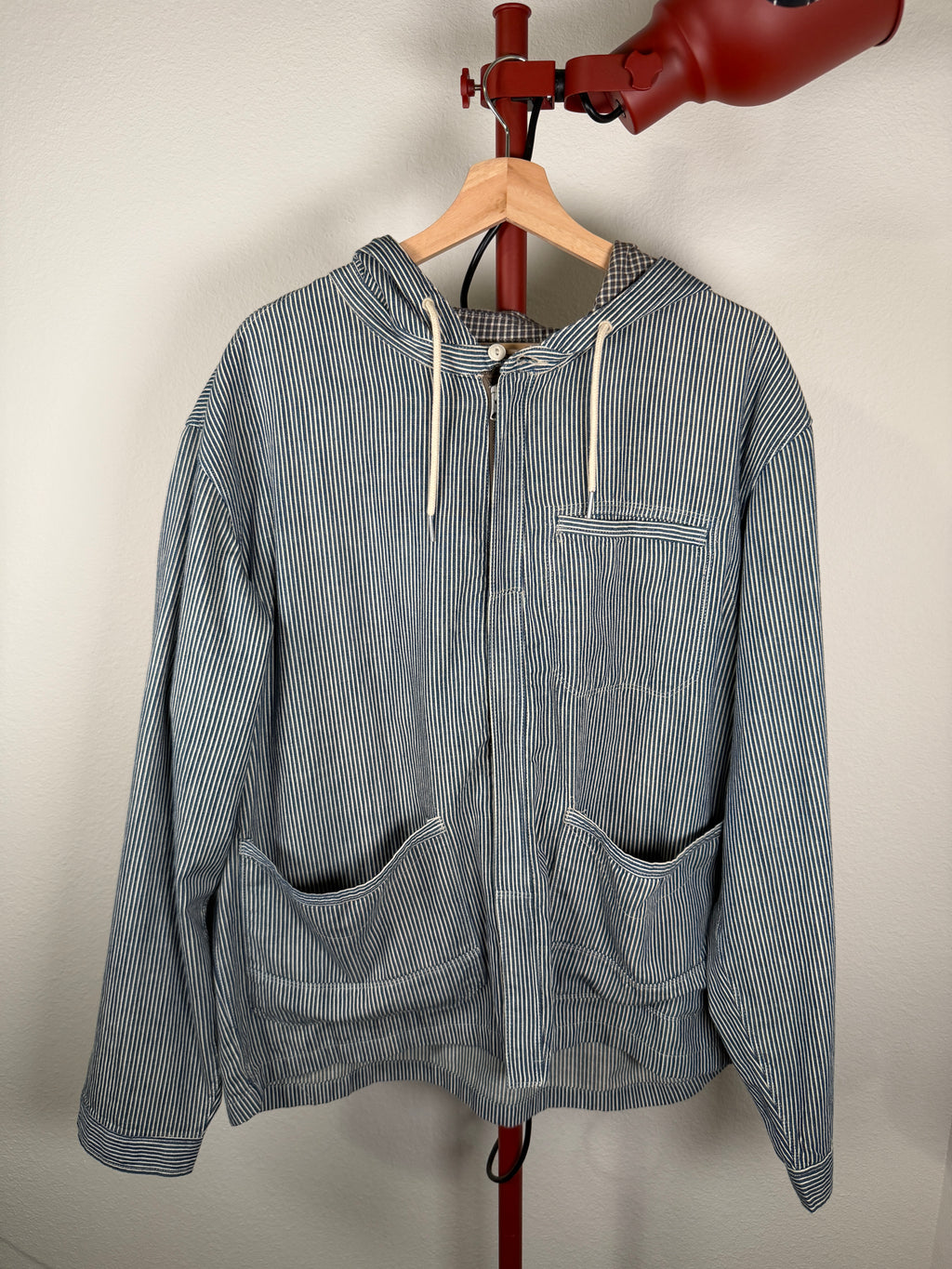 Ralph Lauren RRL Hickory Striped Chore Jacket XL