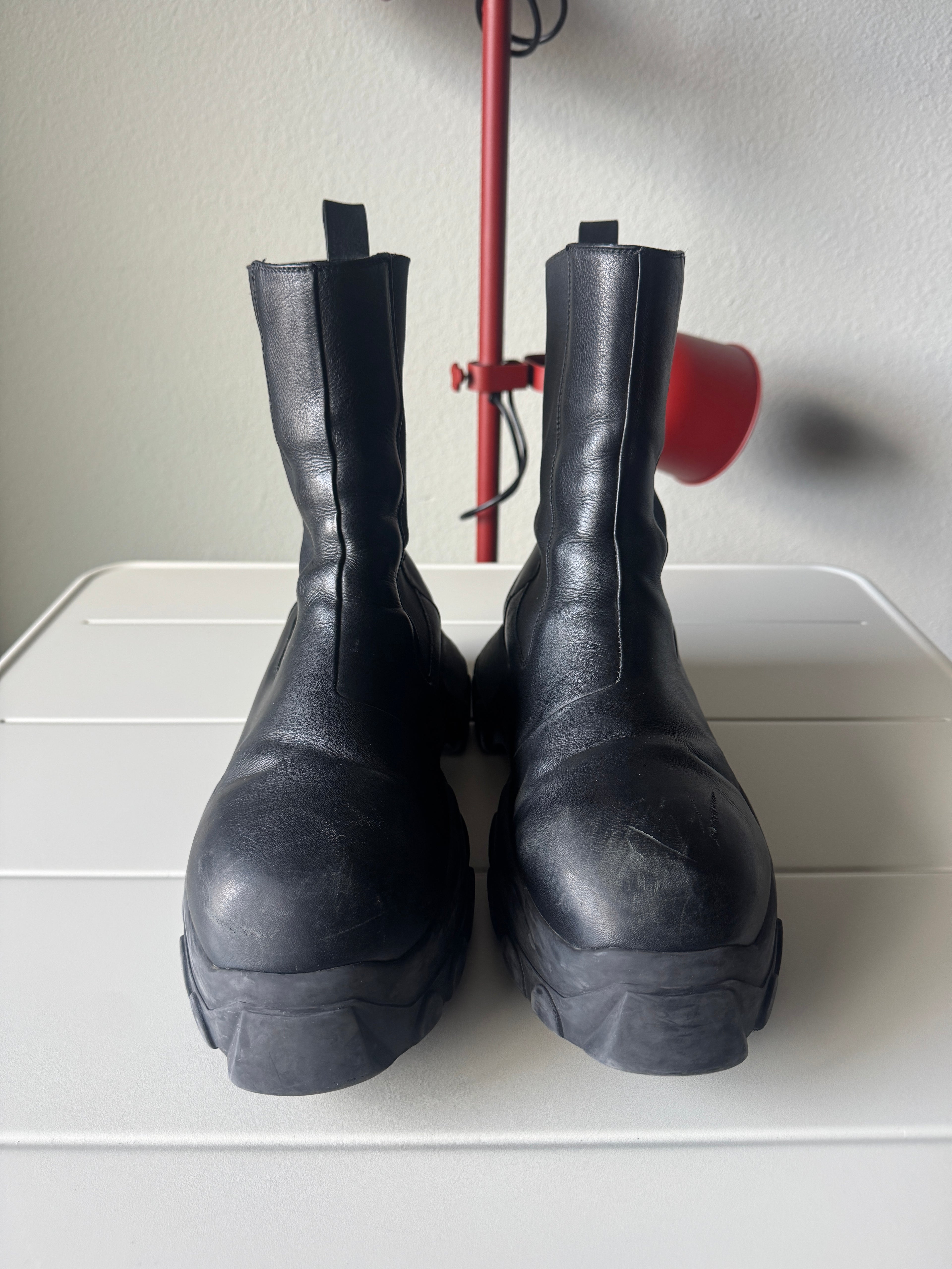 Rick Owens Bozo Beetle Tractor Boots 44/11