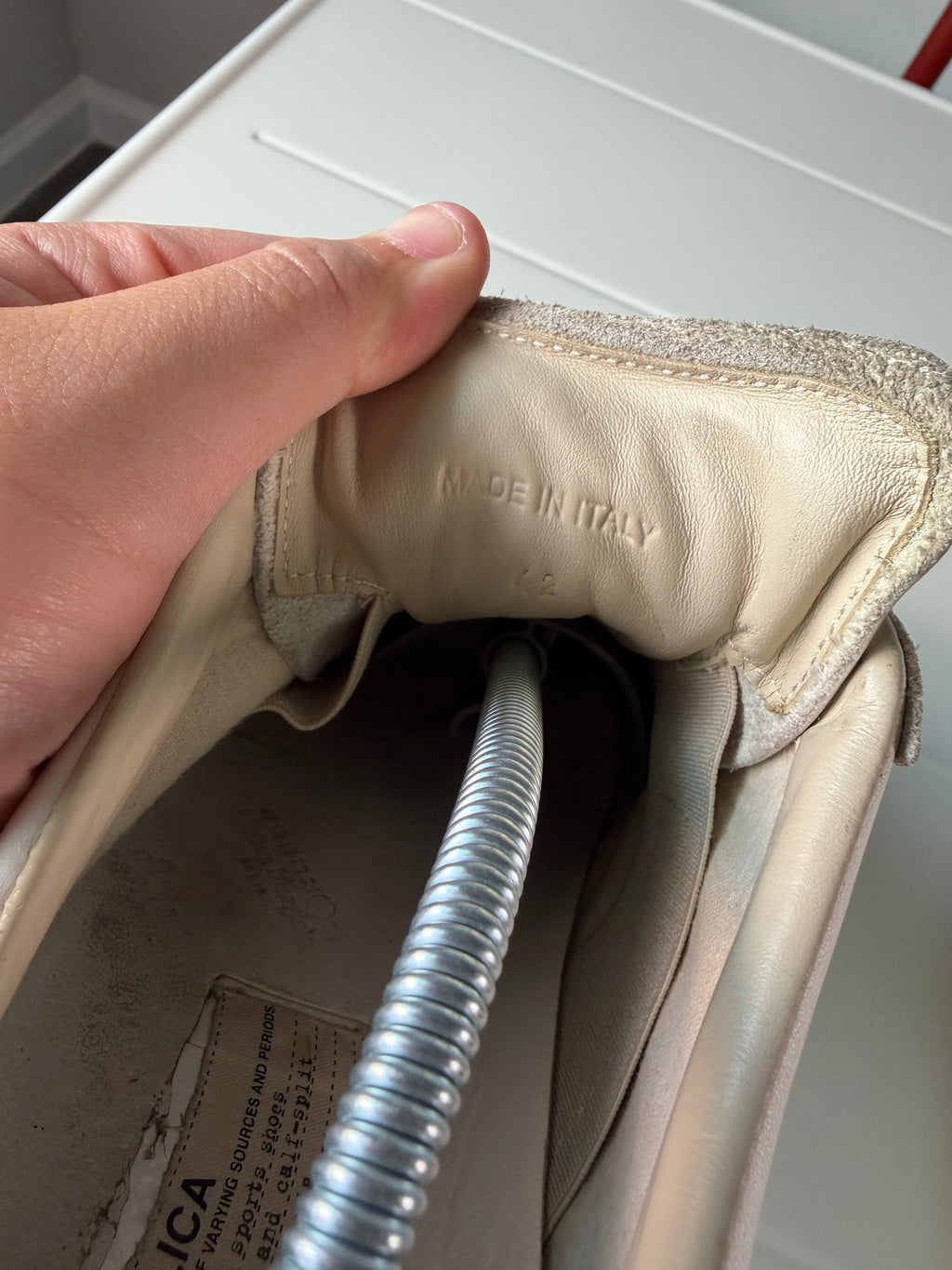Maison Margiela White Gum Gats 42/9