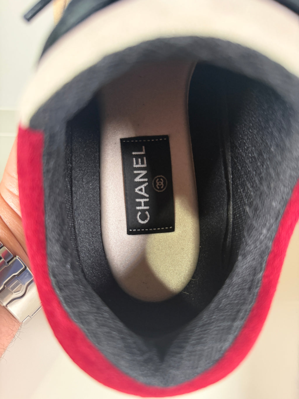 Chanel Multicolor Suede Runners 42/9