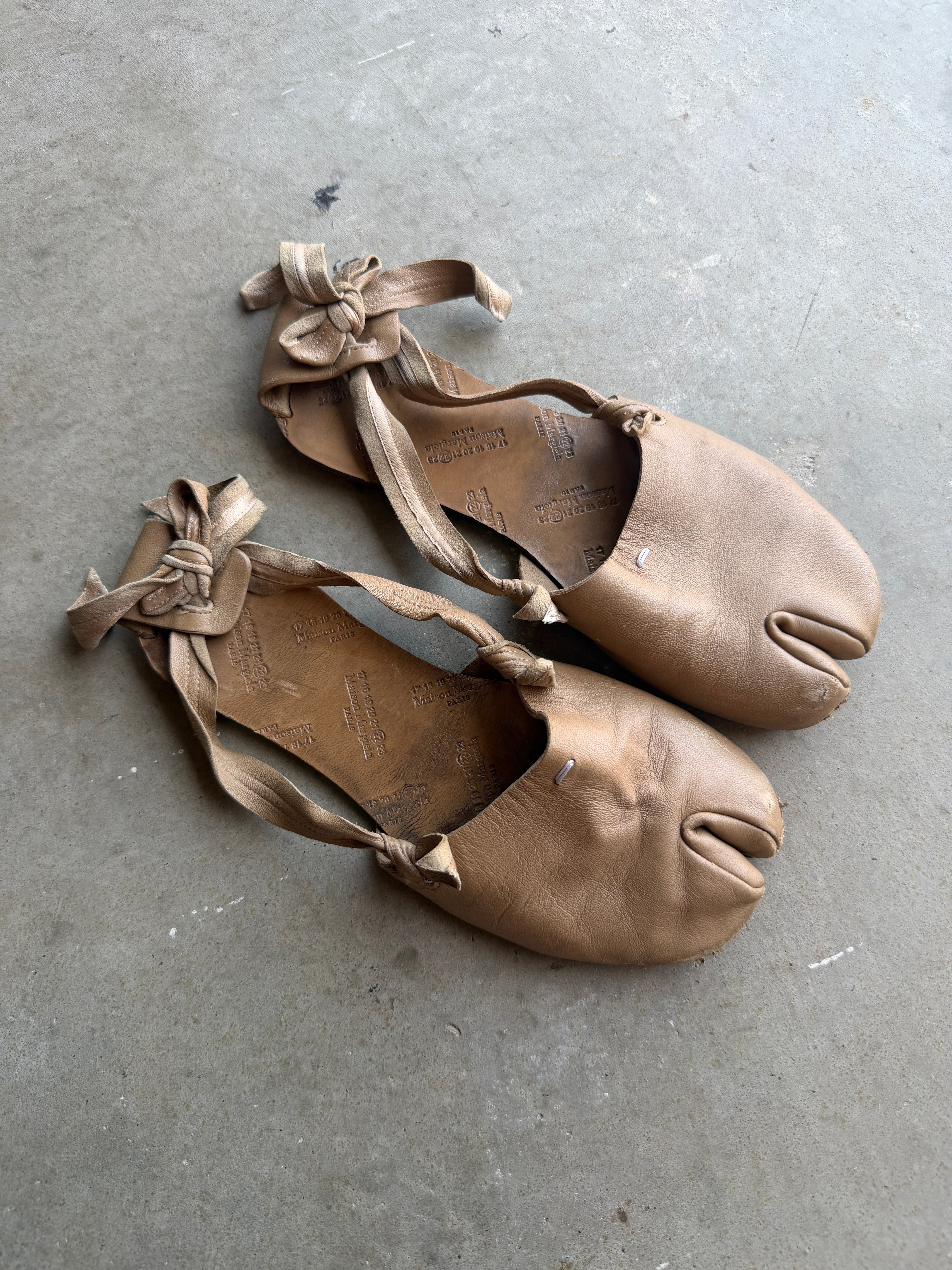 Maison Margiela Ballerina Back Strap Tabi’s 36.5/6.5