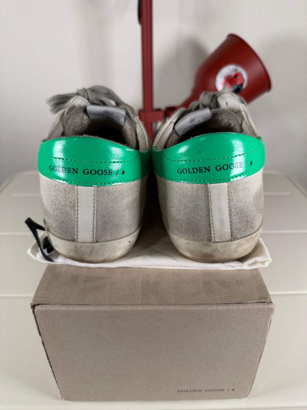 Golden Goose Superstar Leopard Green 44/11