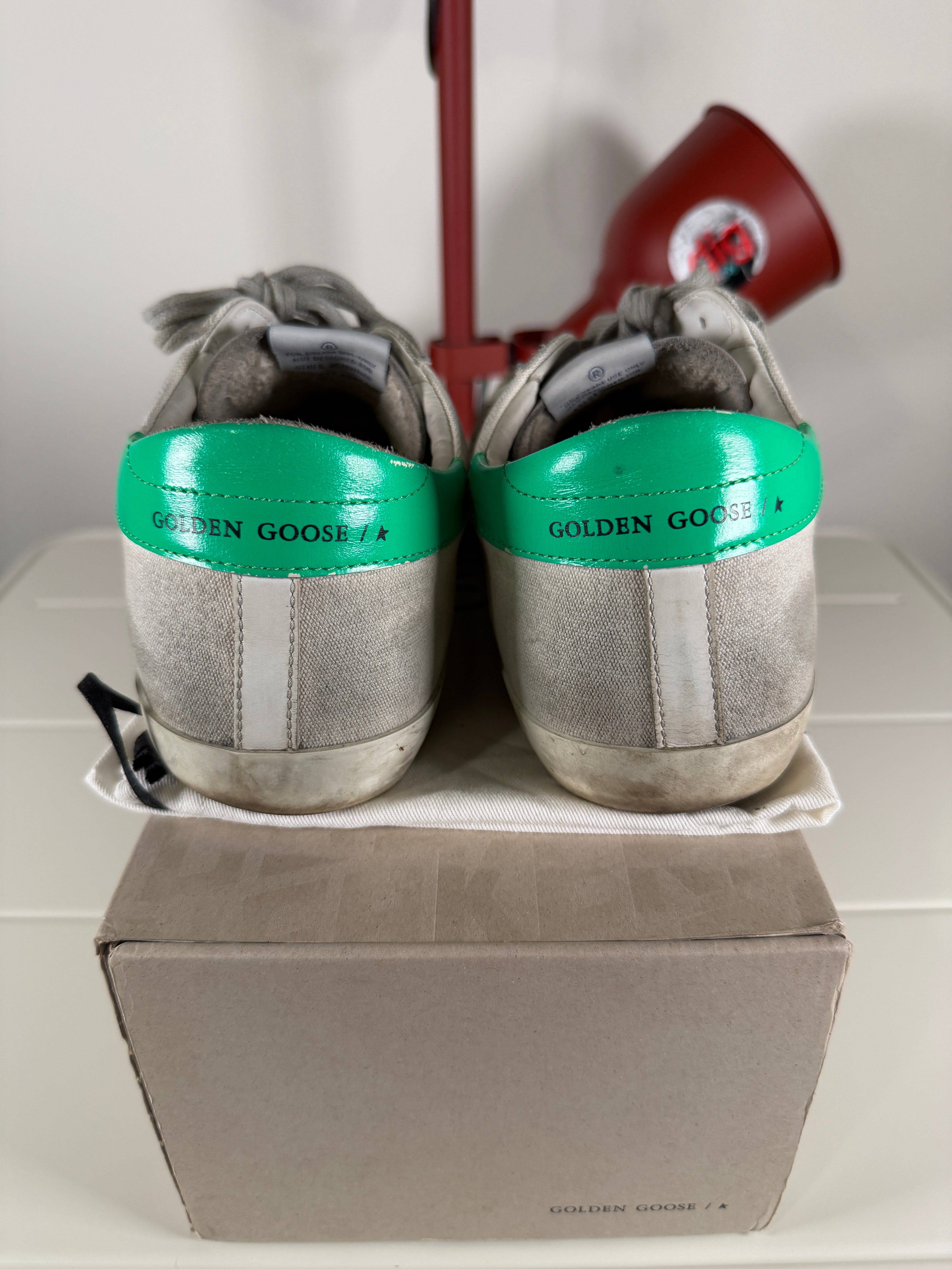 Golden Goose Superstar Leopard Green 44/11
