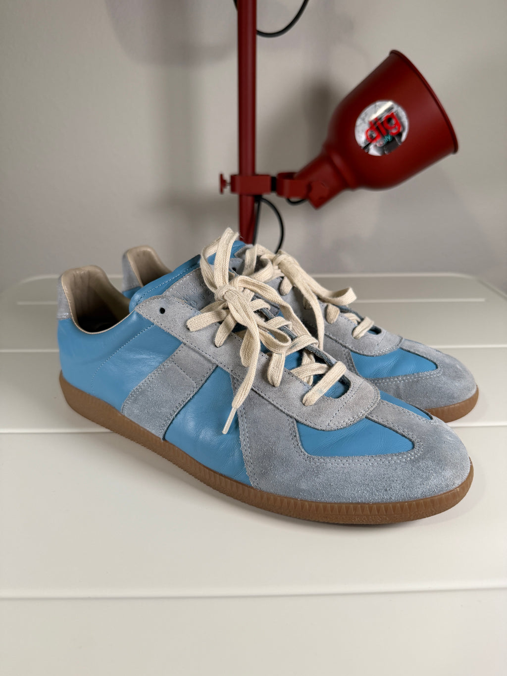 Maison Margiela Powder Blue Gats 45/12