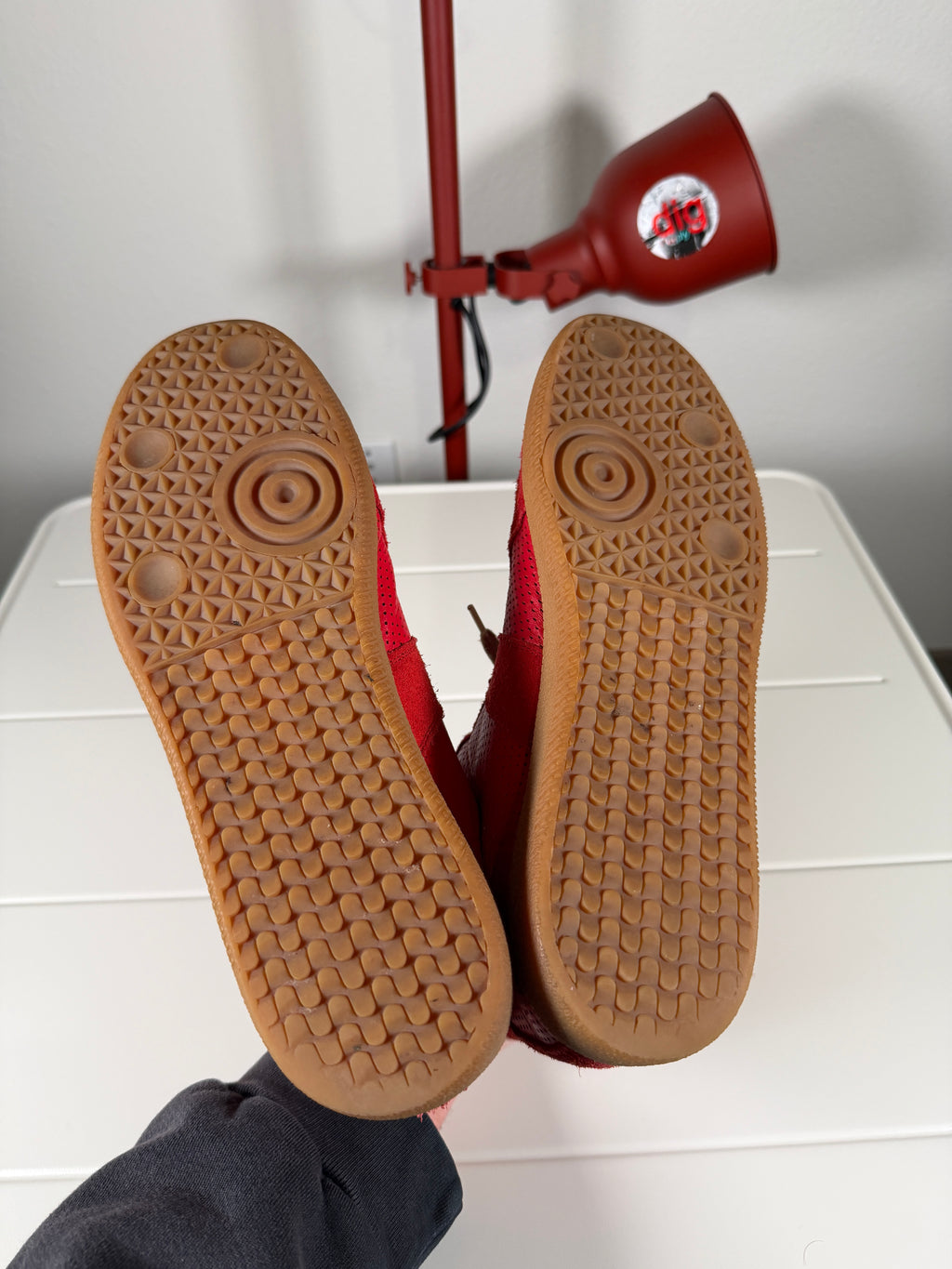 Maison Margiela Mesh Red High Gats 44/11