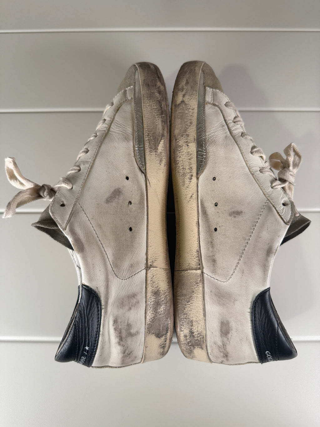 Golden Goose White Superstars 42/9