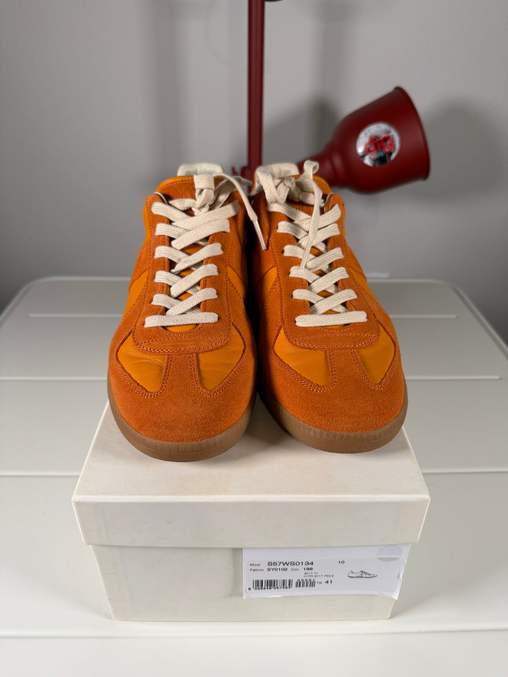 Maison Margiela Orange Gum Gats 41/8