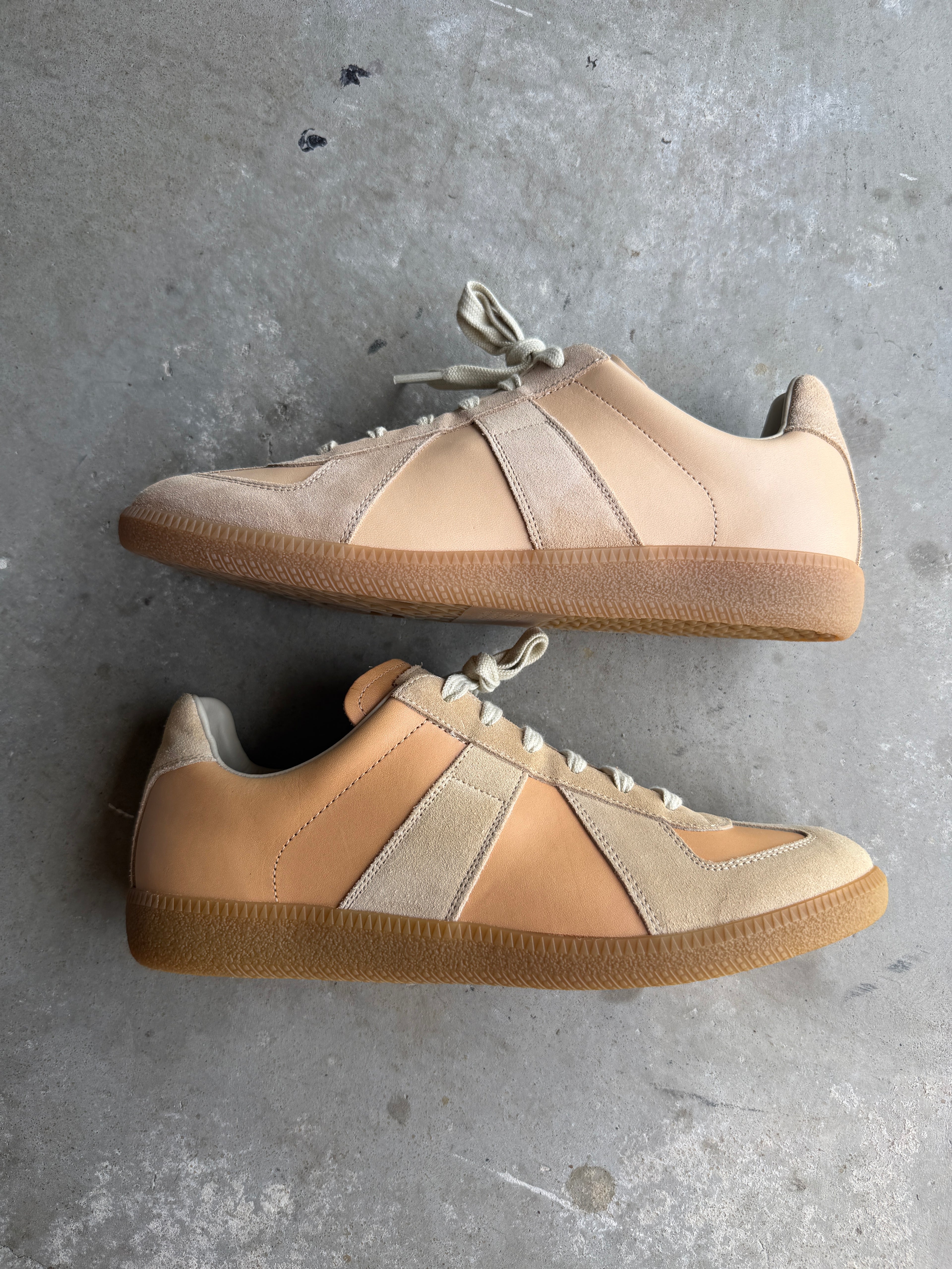 Maison Margiela Vachetta Tan Leather Gats 42/9