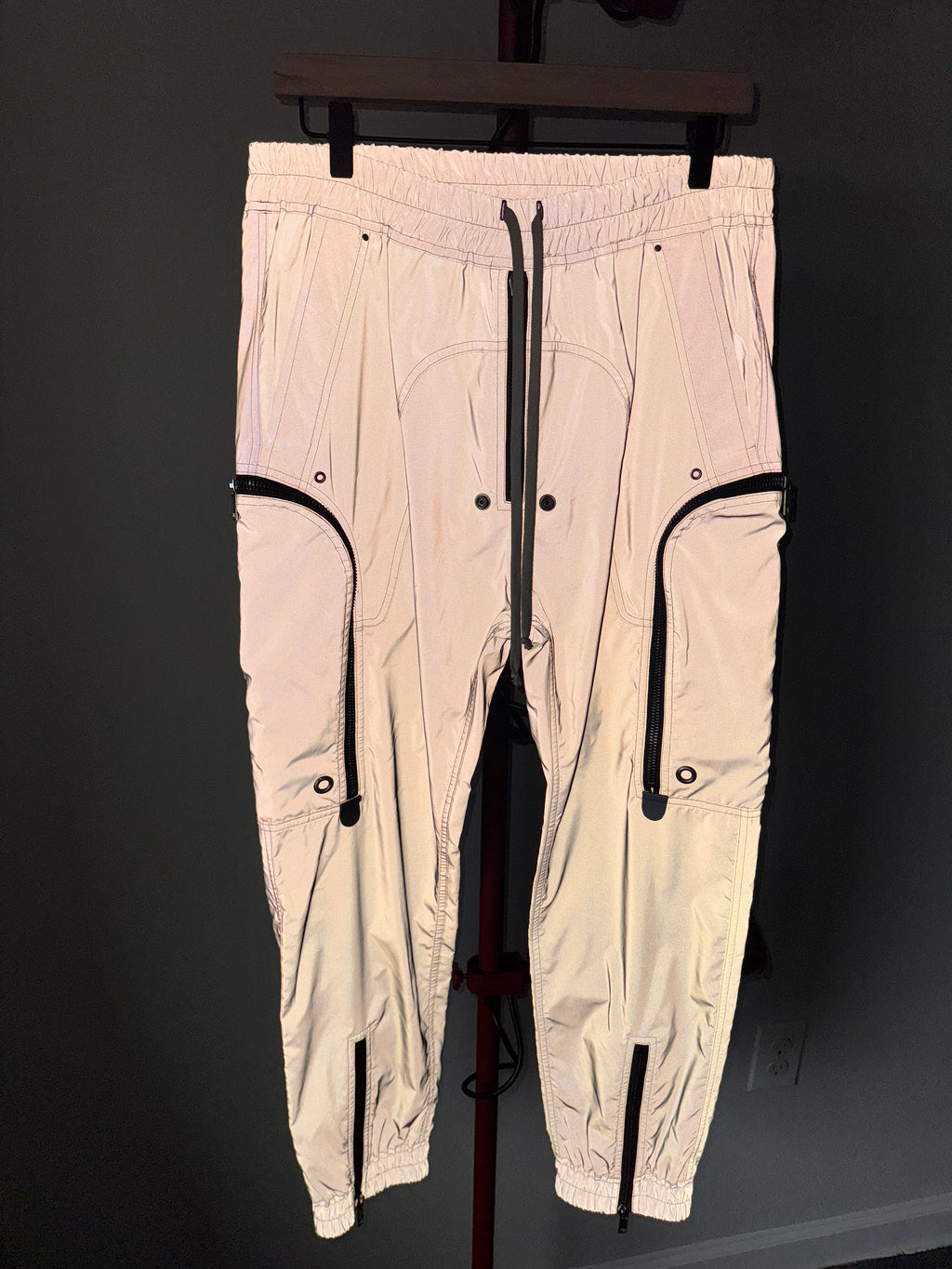 Rick Owens Reflex Bauhaus Cargos Reflective 34