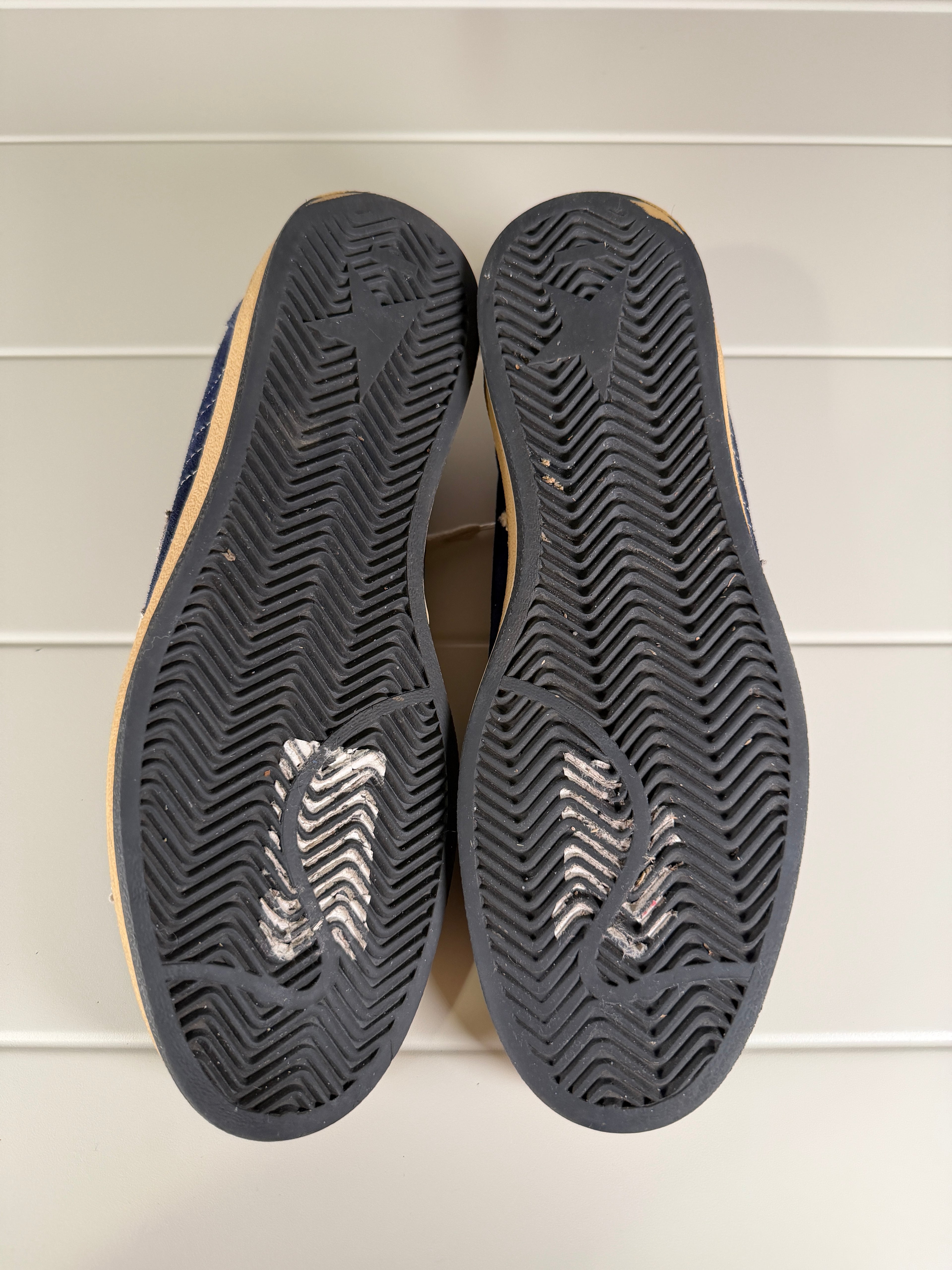 Golden Goose Navy Blue Suede Ballstars 41/8