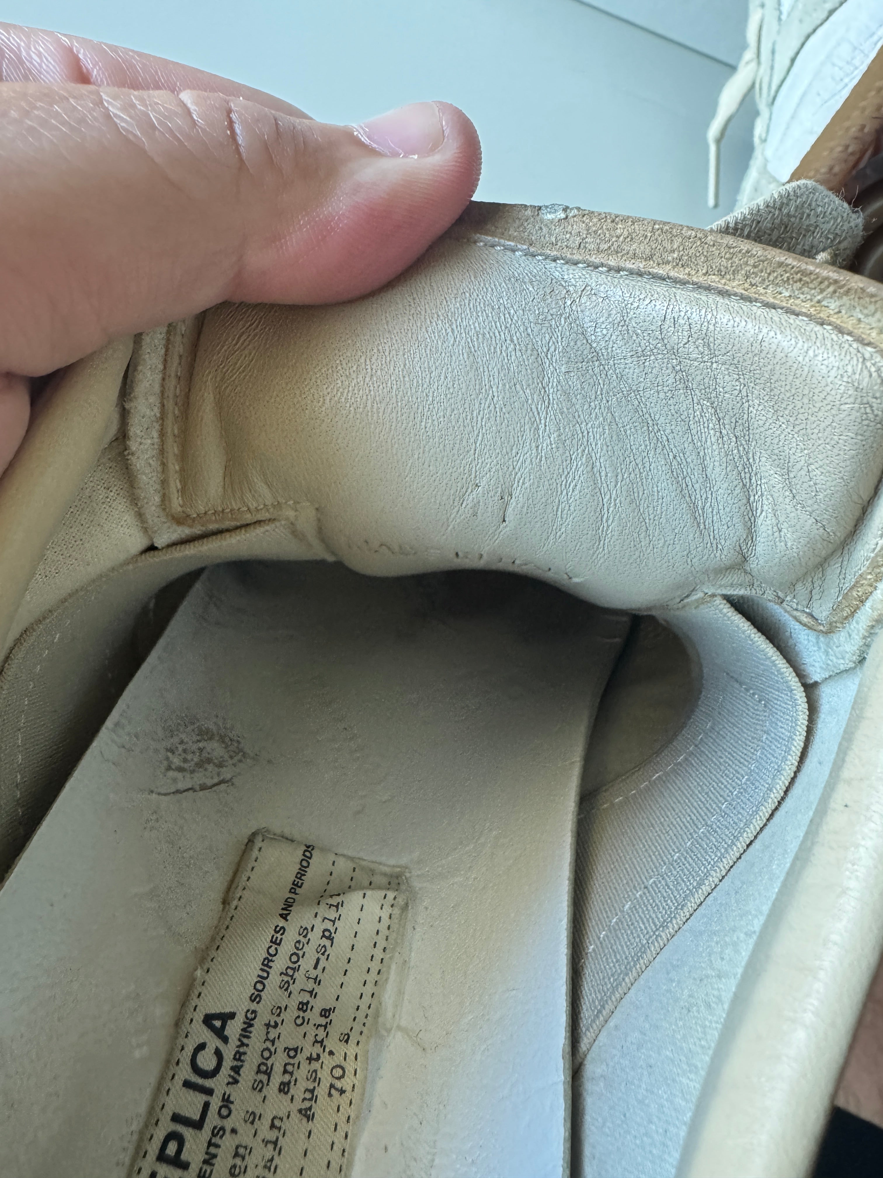 Maison Margiela White Gat Sneakers 41/8