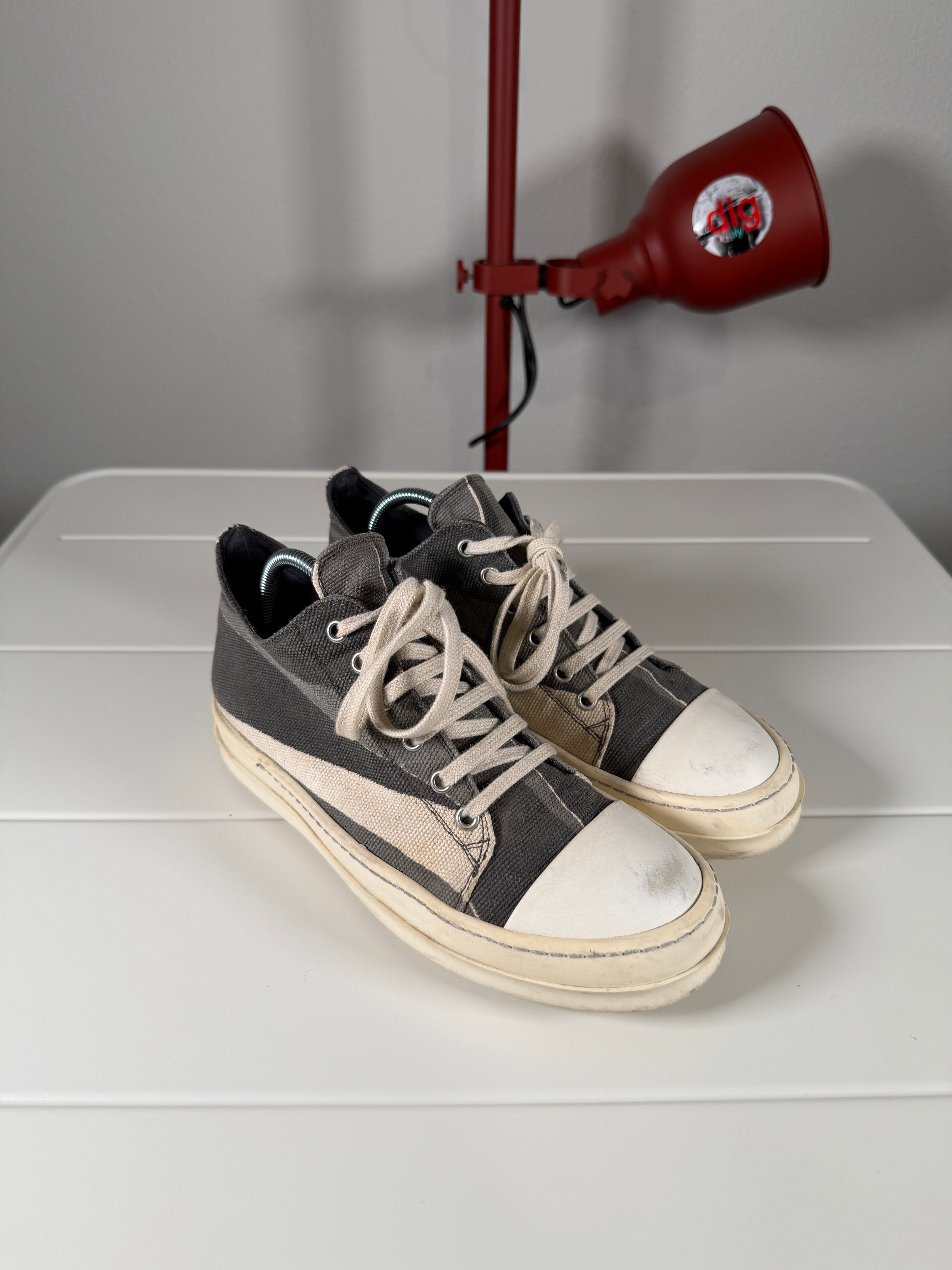 Rick Owens SS14 Drkshdw Abstract Geo Camo Ramone Low 41/8