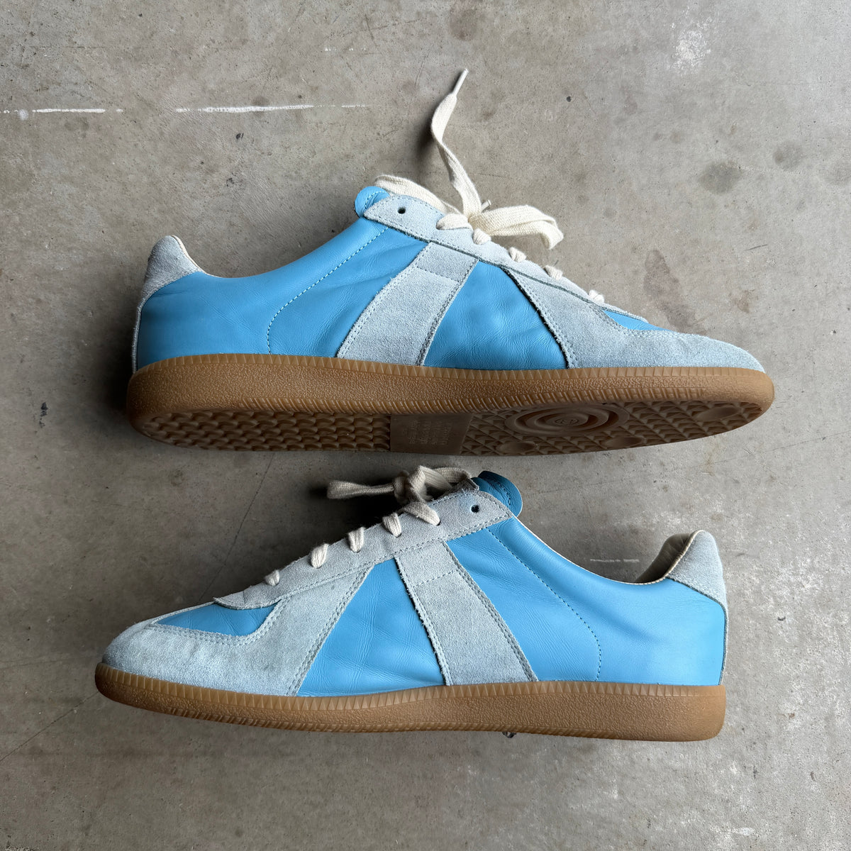 Maison Margiela Powder Blue Gats 45/12