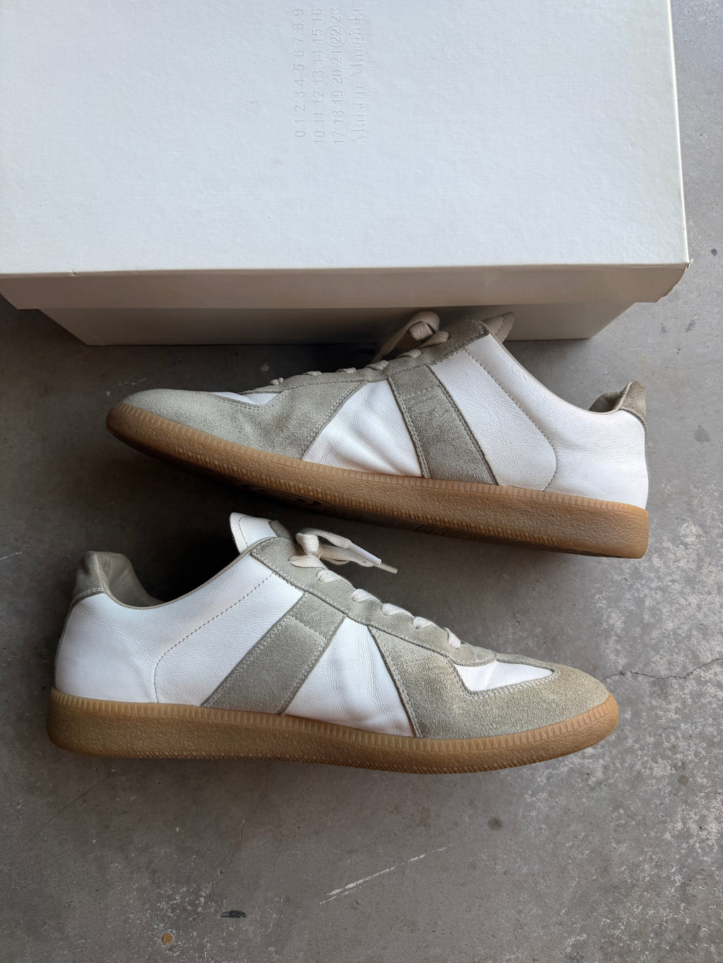 Maison Margiela White Gum Gats 46/13