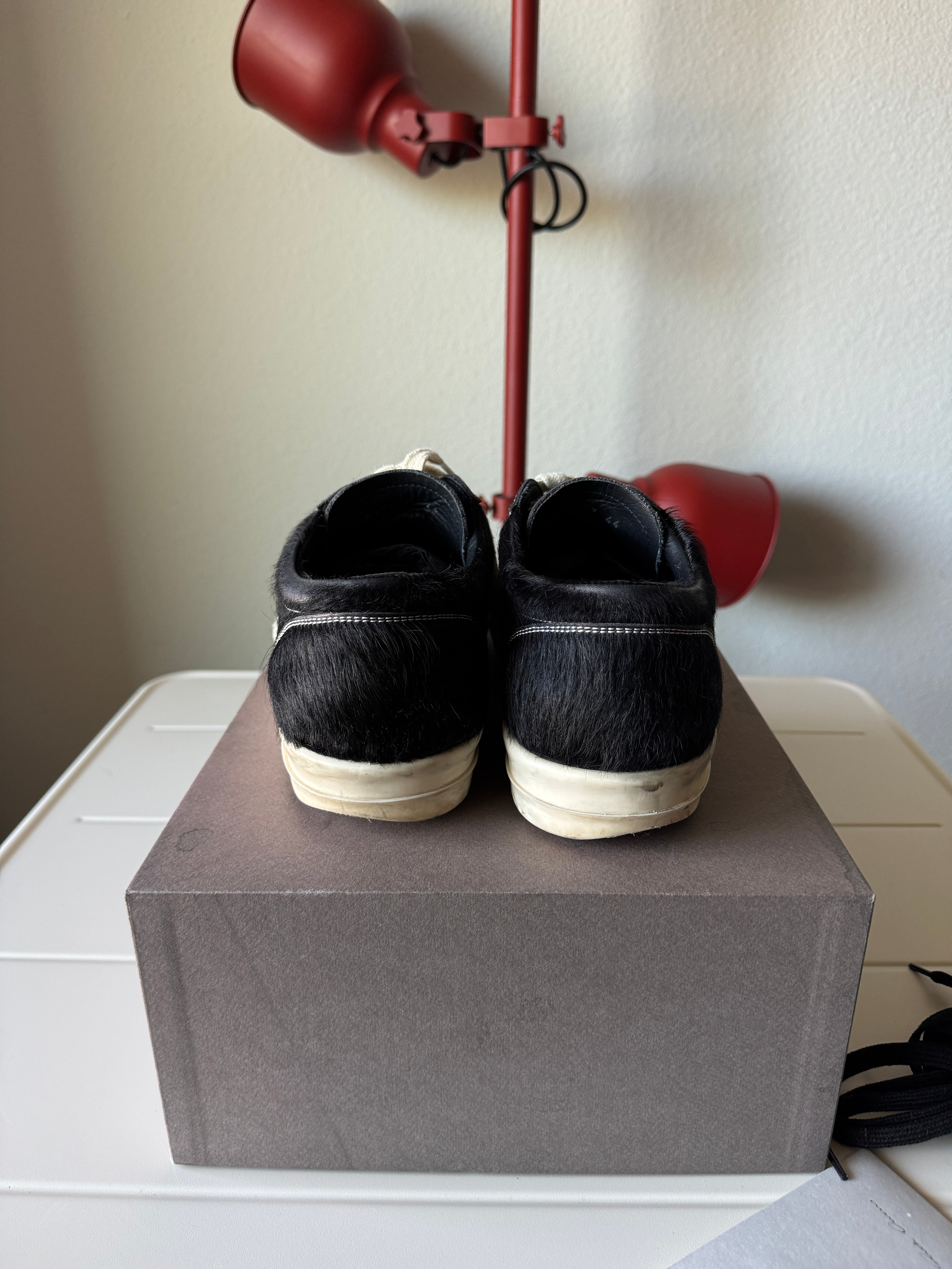 Rick Owens Pony Hair Vans Vintage Sneakers 44/11