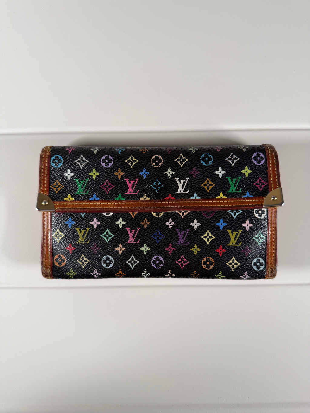 Louis Vuitton Murakami SS06 Monogram Wallet