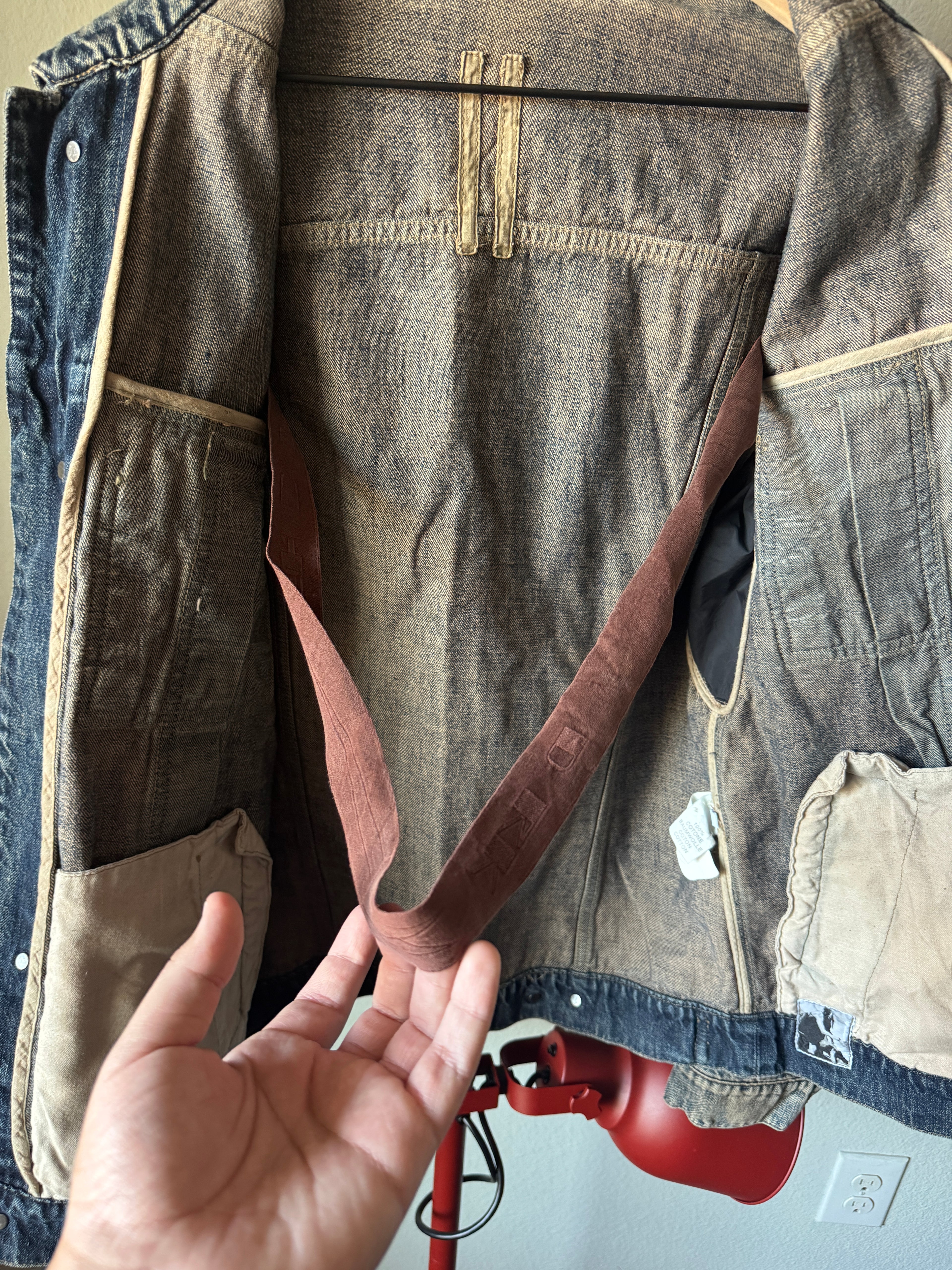 Rick Owens Olmar & Mirta Hustler Sample Trucker Jacket M