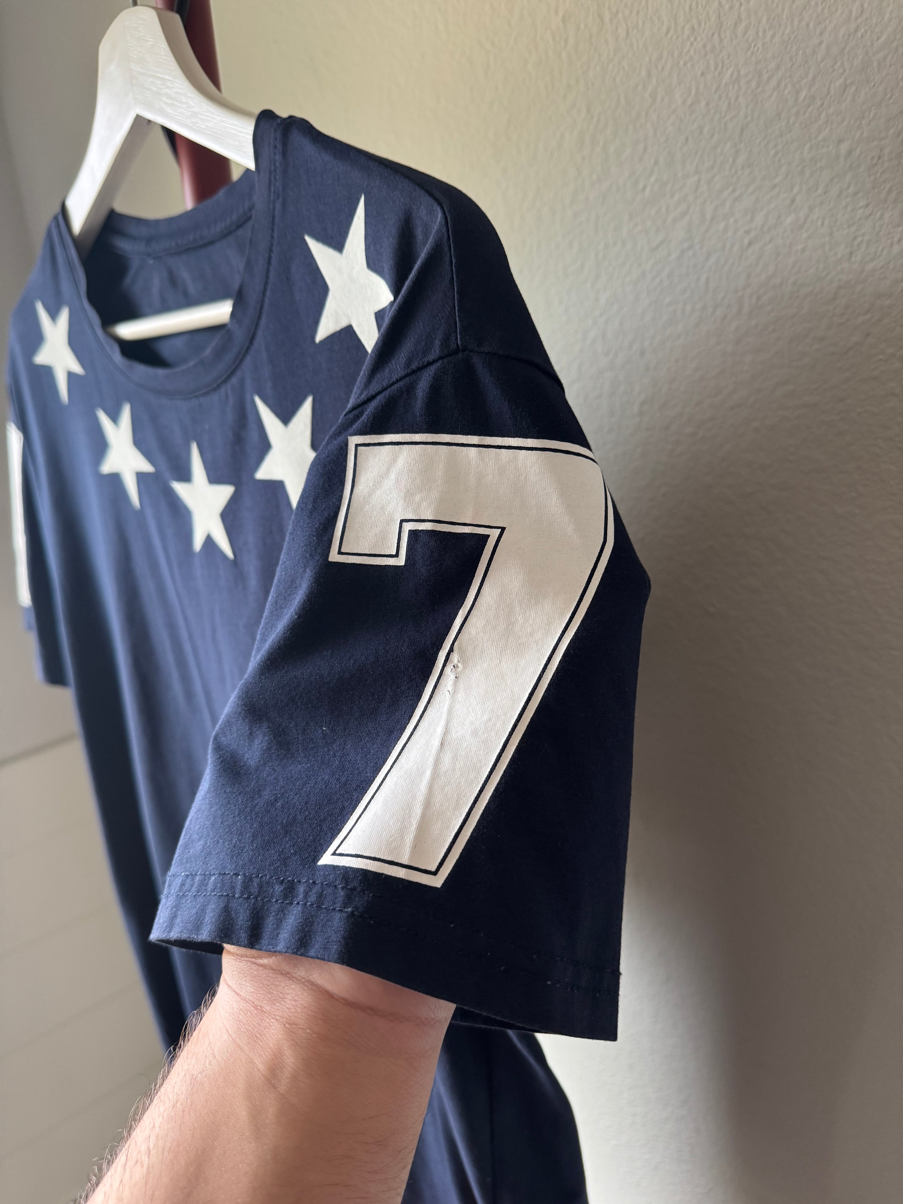 Givenchy Star Tee Navy/White S