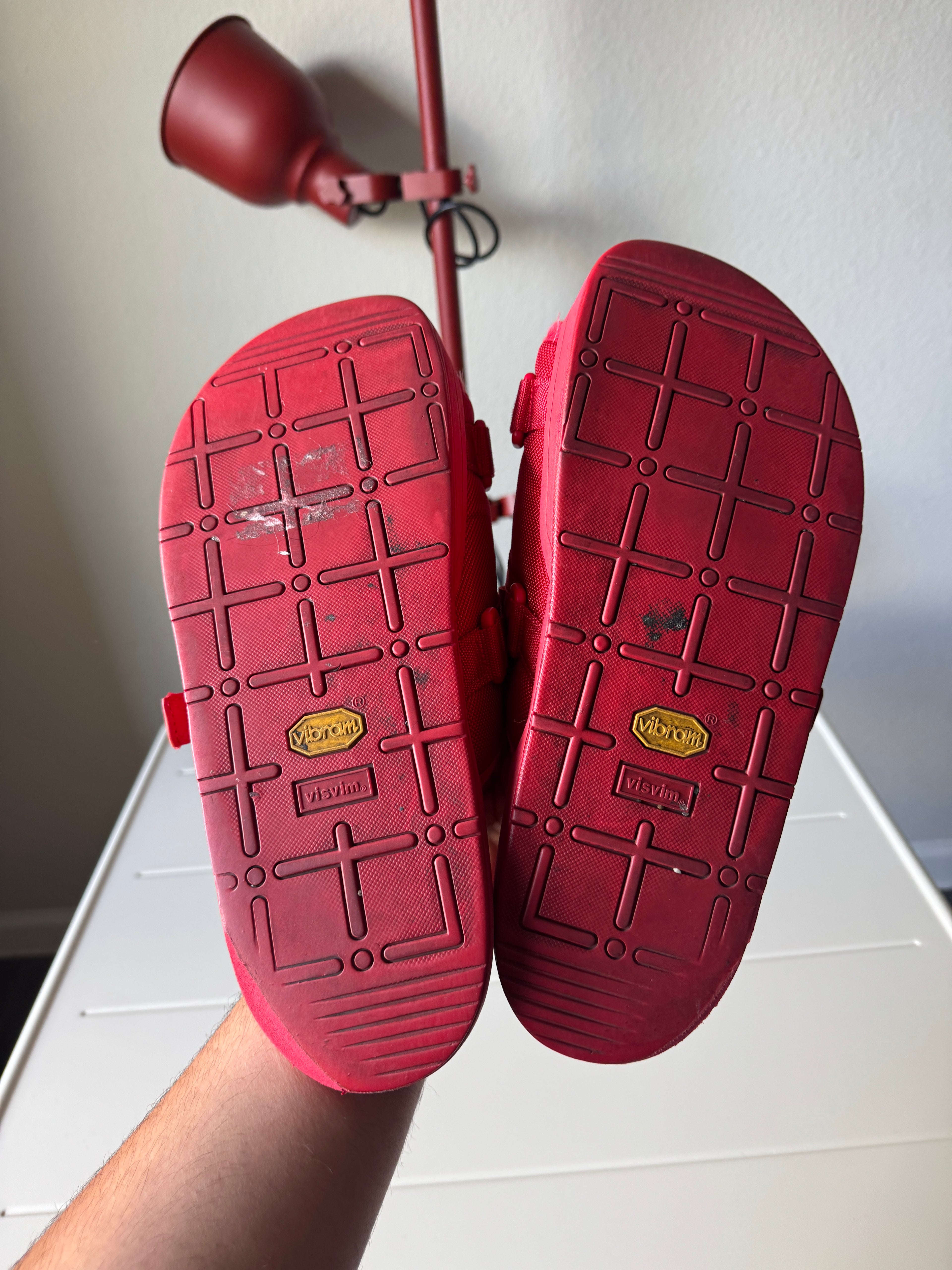 Visvim Christo Red Sandals L