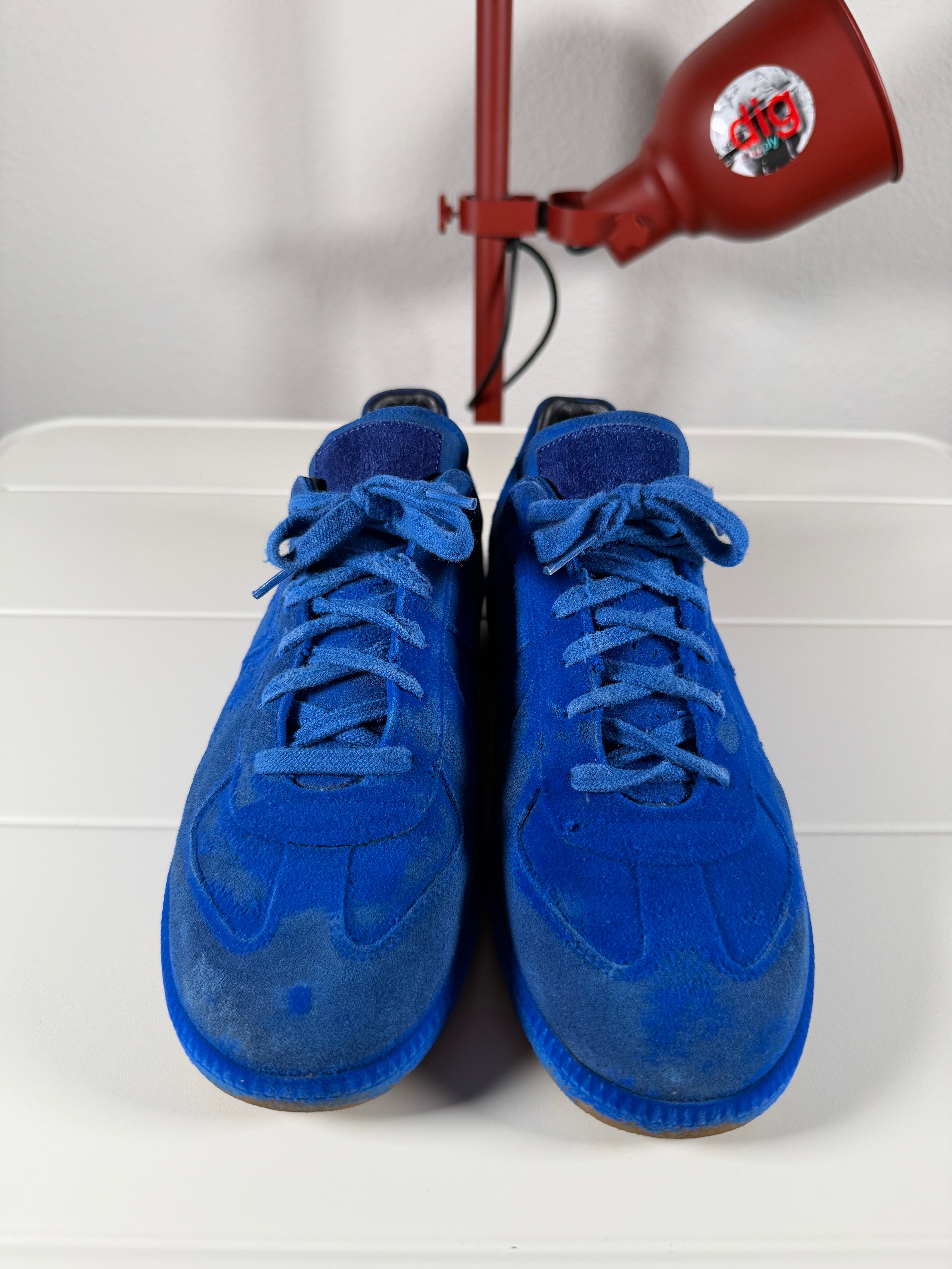 Maison Margiela Velvet Blue Gats 41.5/8.5