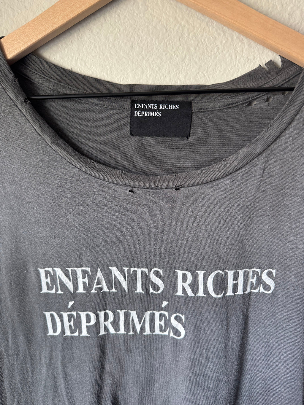 Enfants Riches Deprimes Thrashed Logo Tee