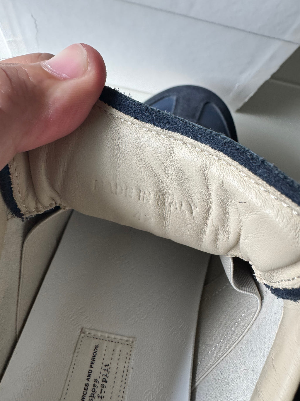 Maison Margiela Navy Blue Gats 42/9