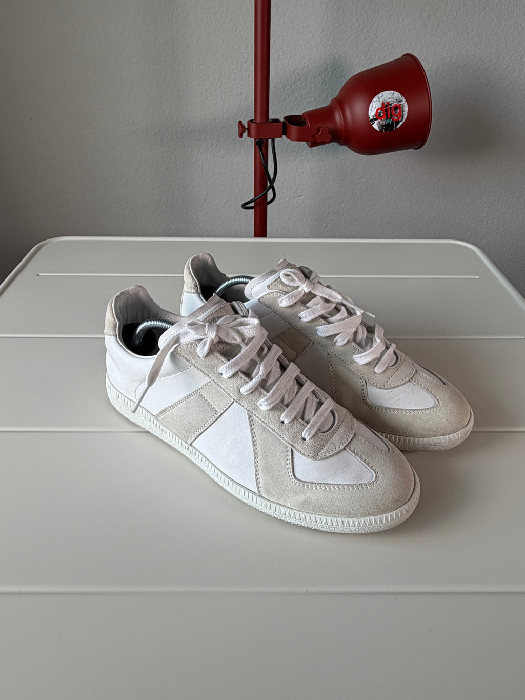 Maison Margiela Triple White Gats 41/8