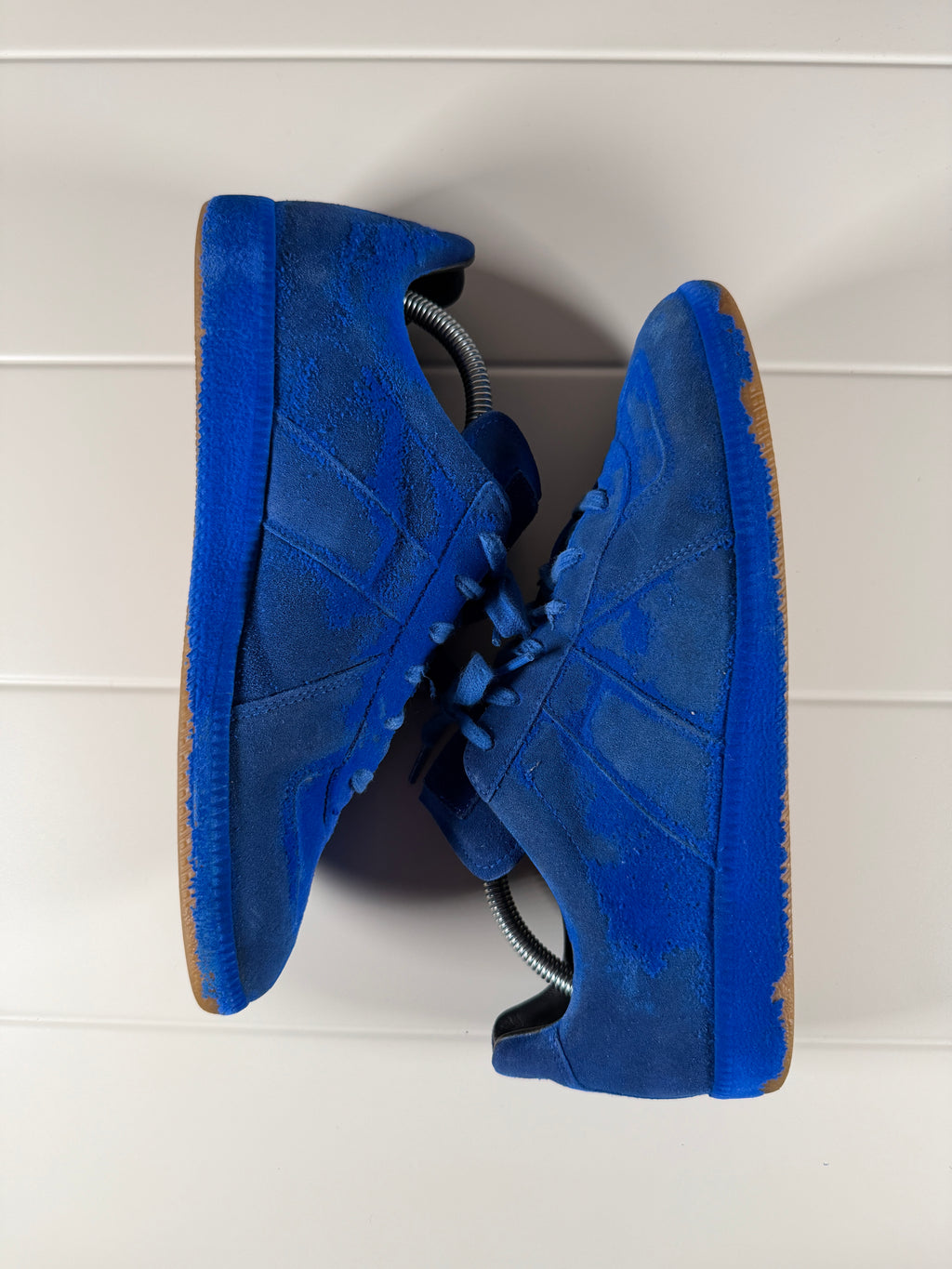Maison Margiela Velvet Blue Gats 41.5/8.5