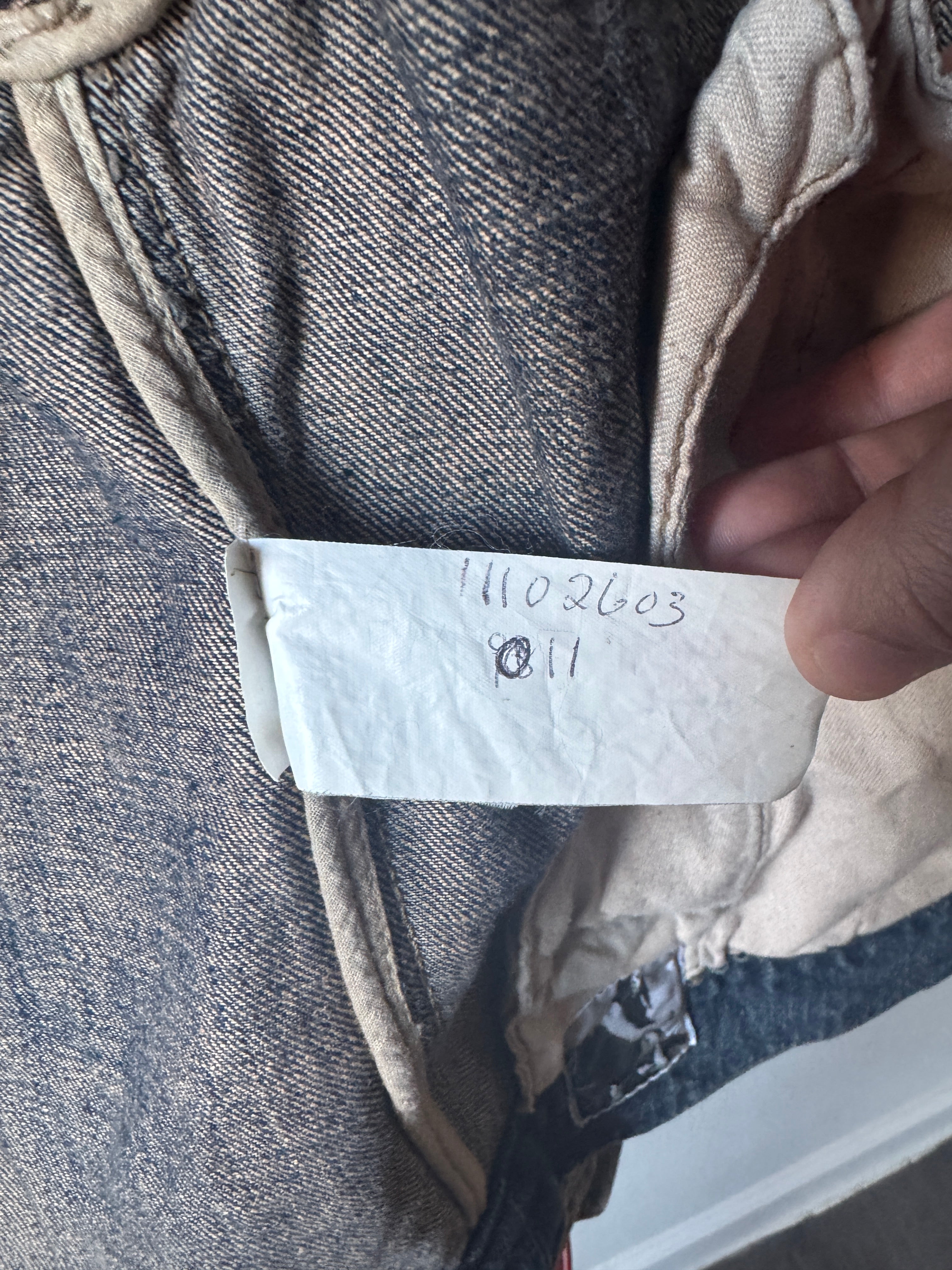 Rick Owens Olmar & Mirta Hustler Sample Trucker Jacket M