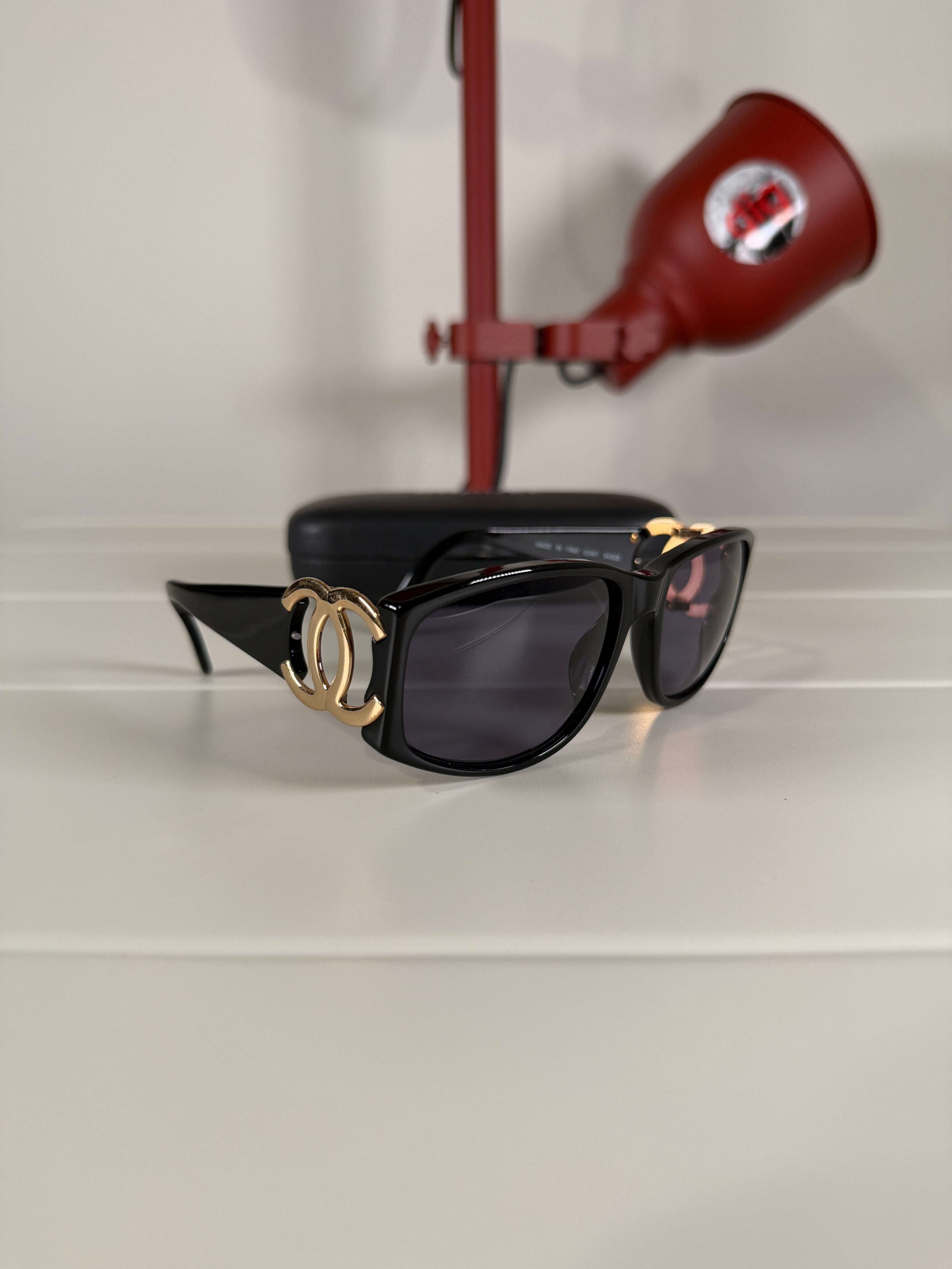 Chanel Vintage Interlocking CC Sunglasses